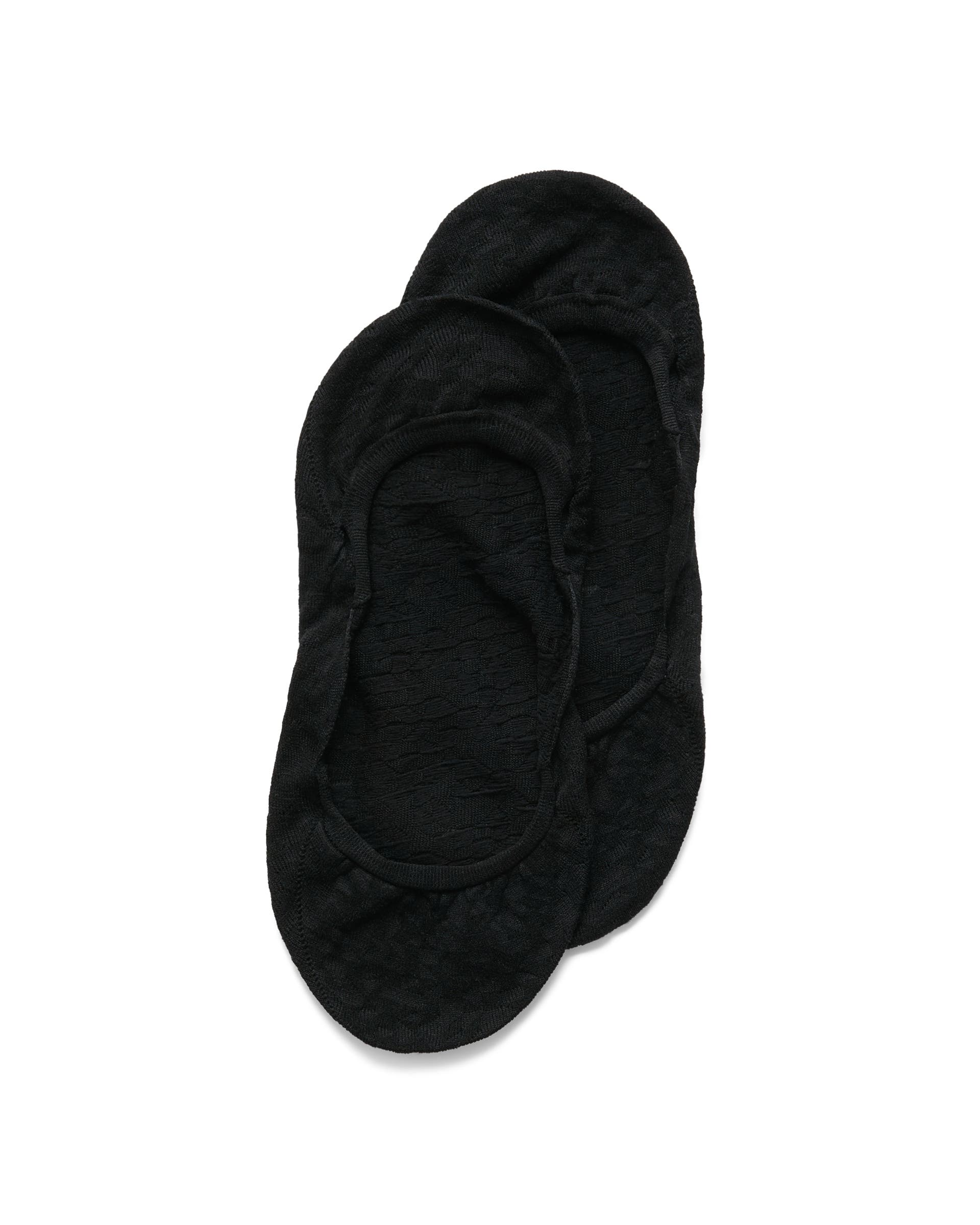 Dámske footies (2 páry) ECCO® Classic - Čierna - Detail-1