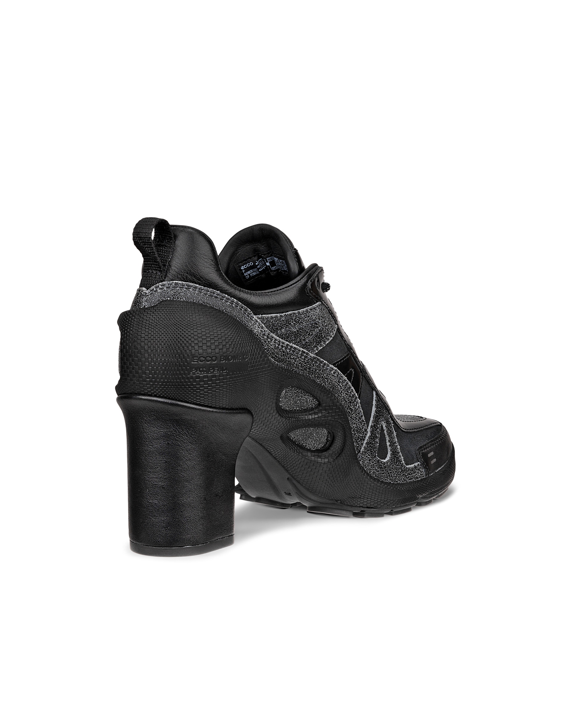 ECCO® BIOM C 65 Damen Lederstiefel - Schwarz - Back