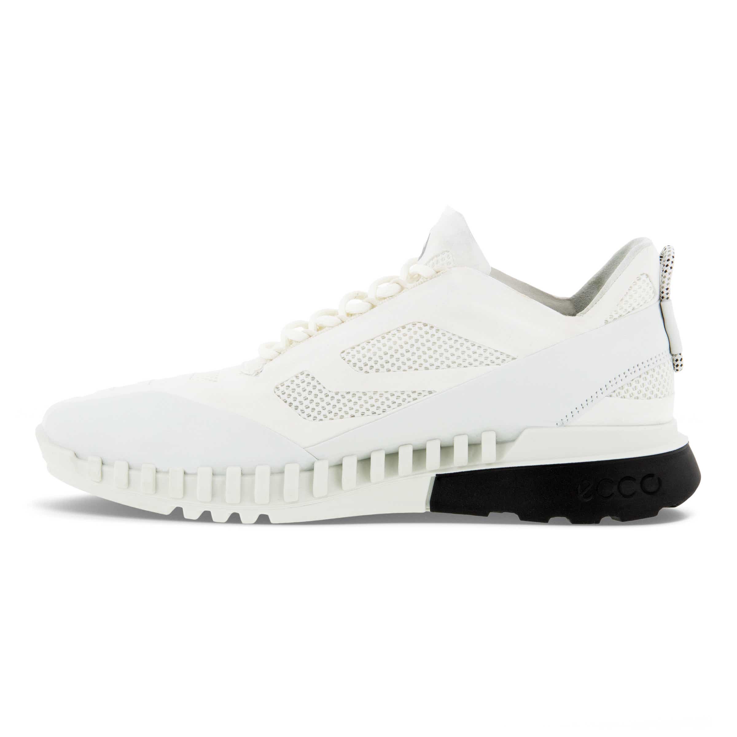 ECCO Men's Zipflex Sneakers - White - Inside
