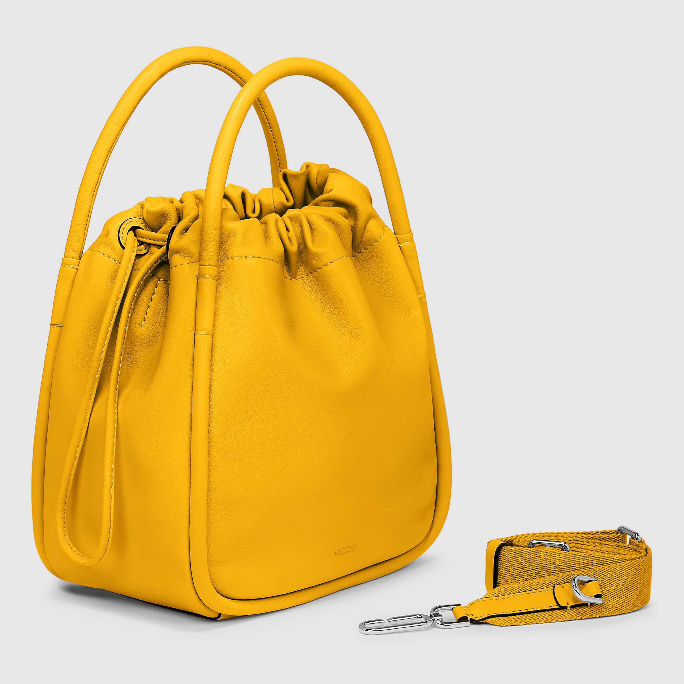 ECCO Contact Drawstring Bag - Yellow - Main