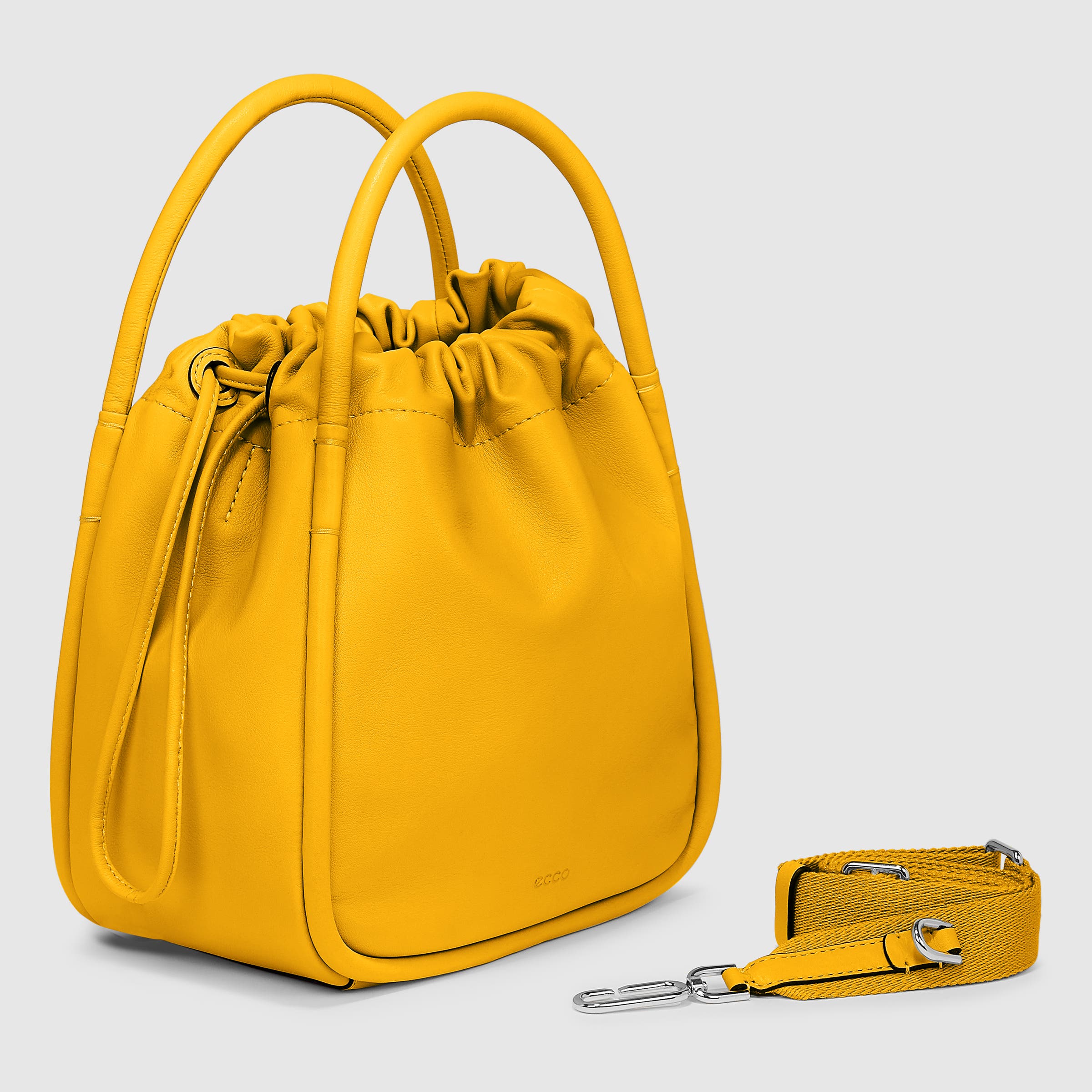 ECCO Contact Drawstring Bag - Yellow - Main