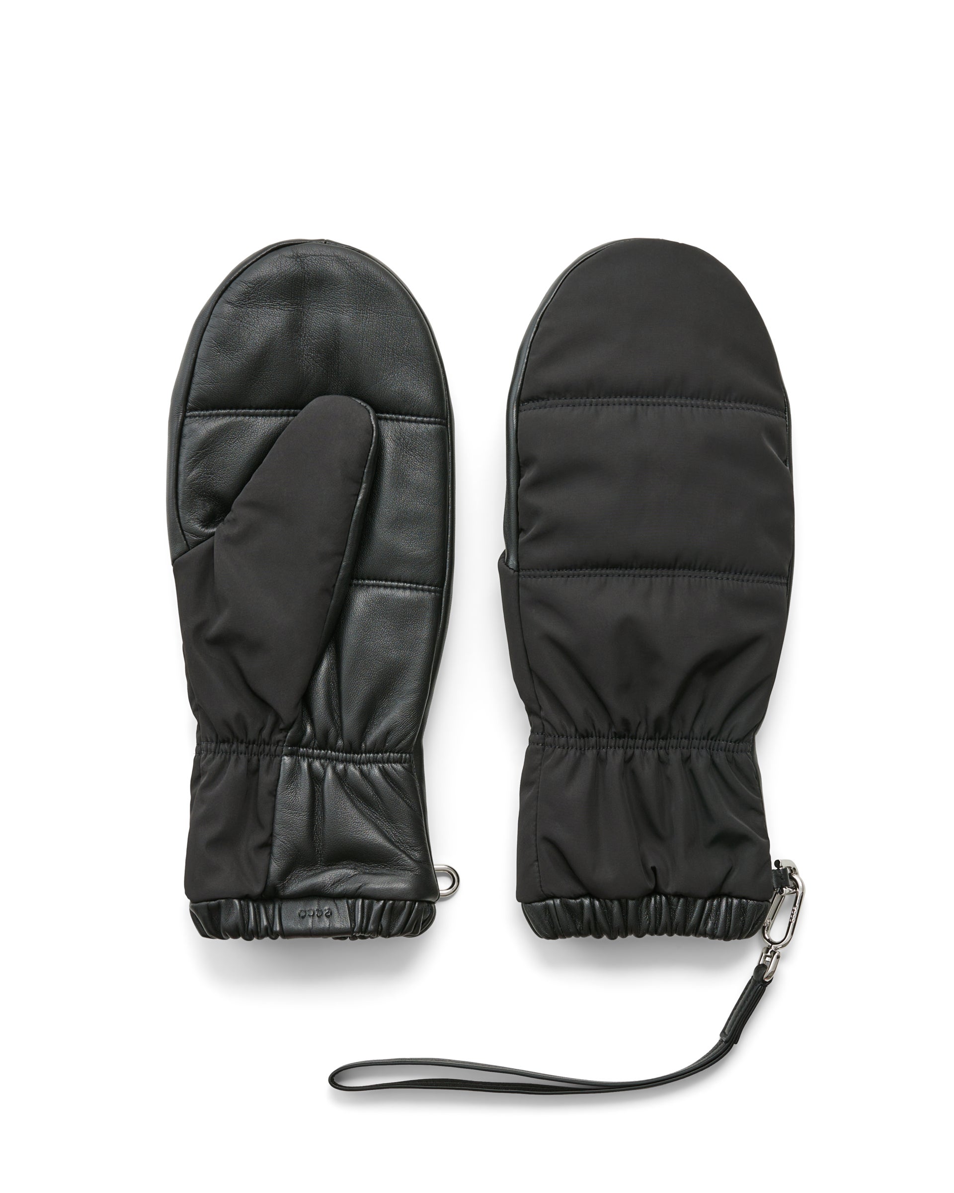 Moški usnjene rokavice ECCO® Gloves - Črna - Main