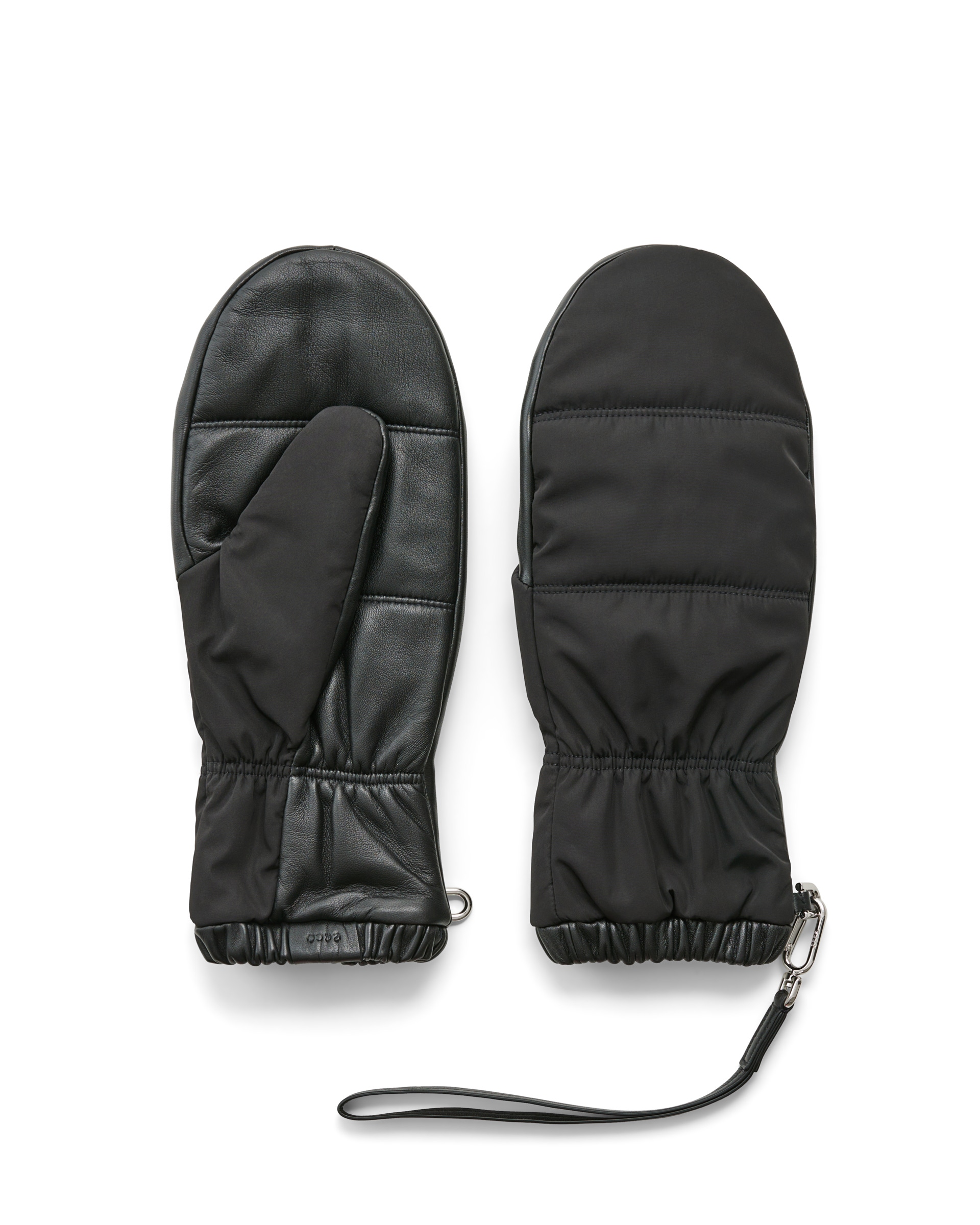 ECCO Mens Quilted Mittens - undefined - Main