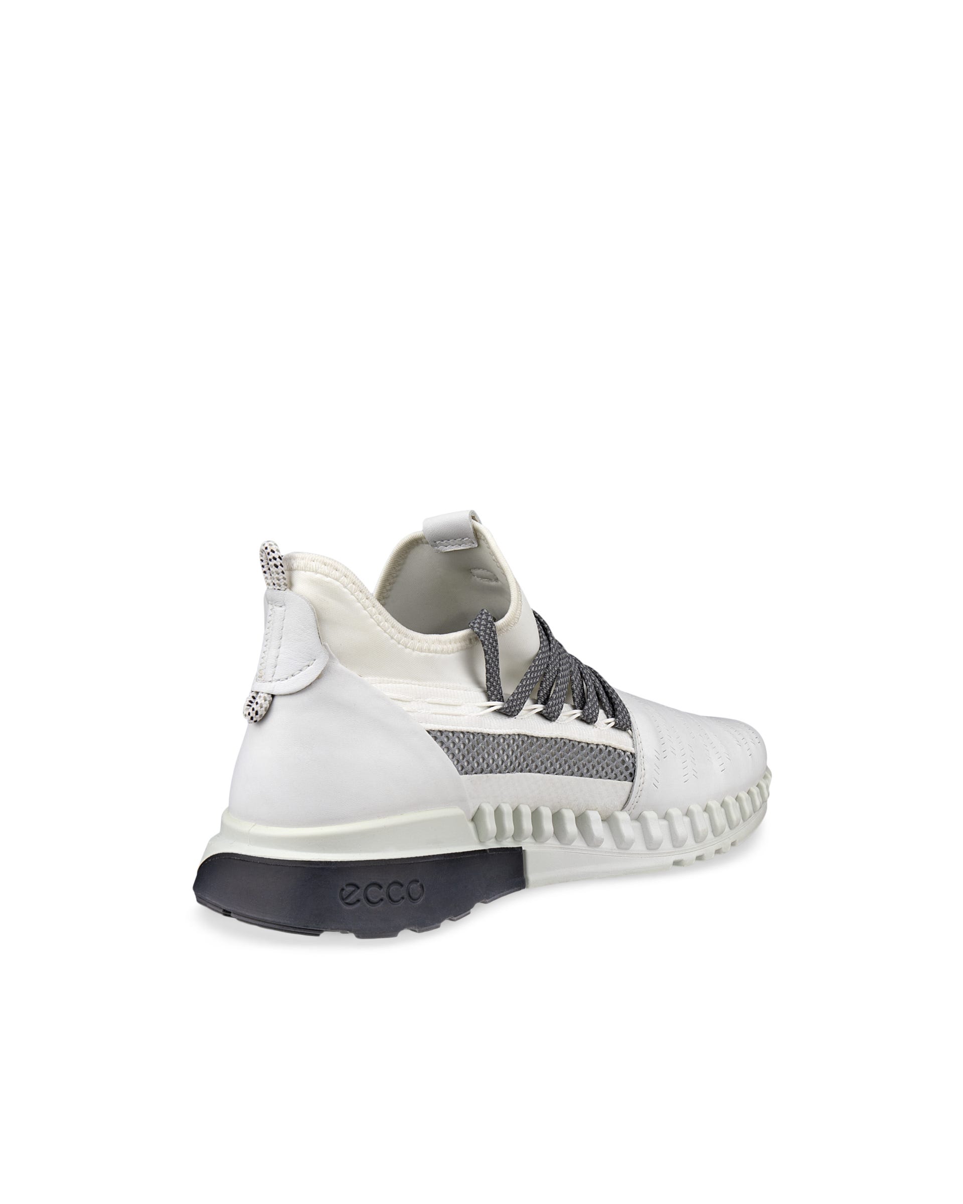 ECCO Women's Zipflex Sneakers - White - Back
