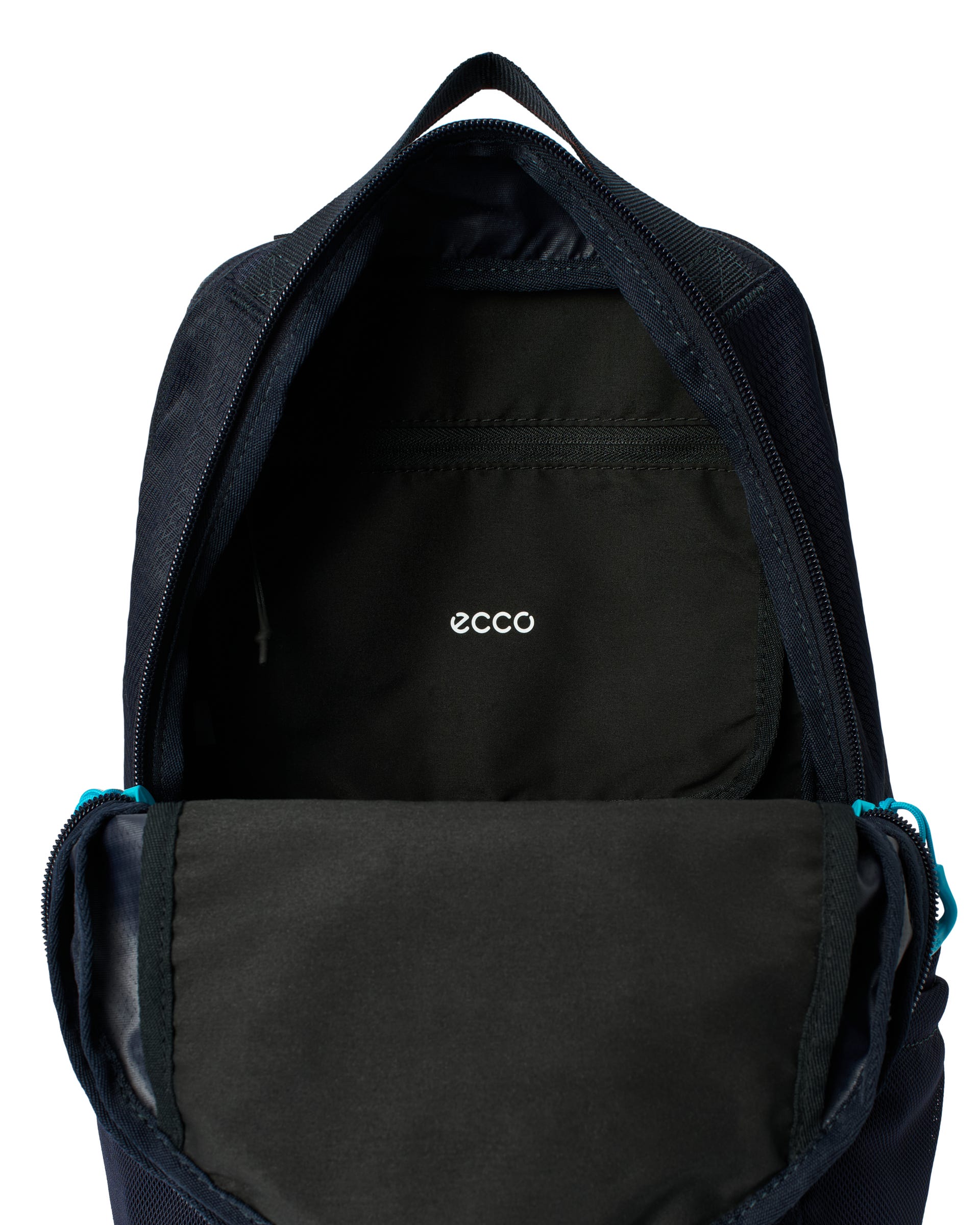 Textilní batoh ECCO® CITY PACK BACKPACK - Modrá - Inside