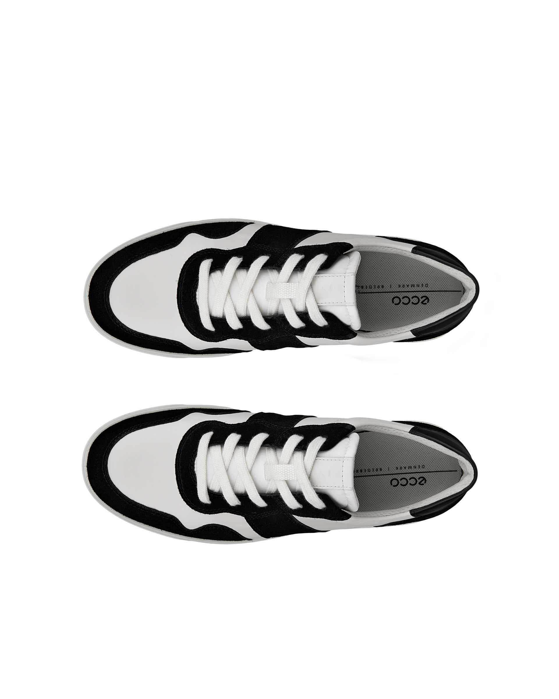 ECCO® Street Lite baskets en daim pour femme - Noir - Top left pair