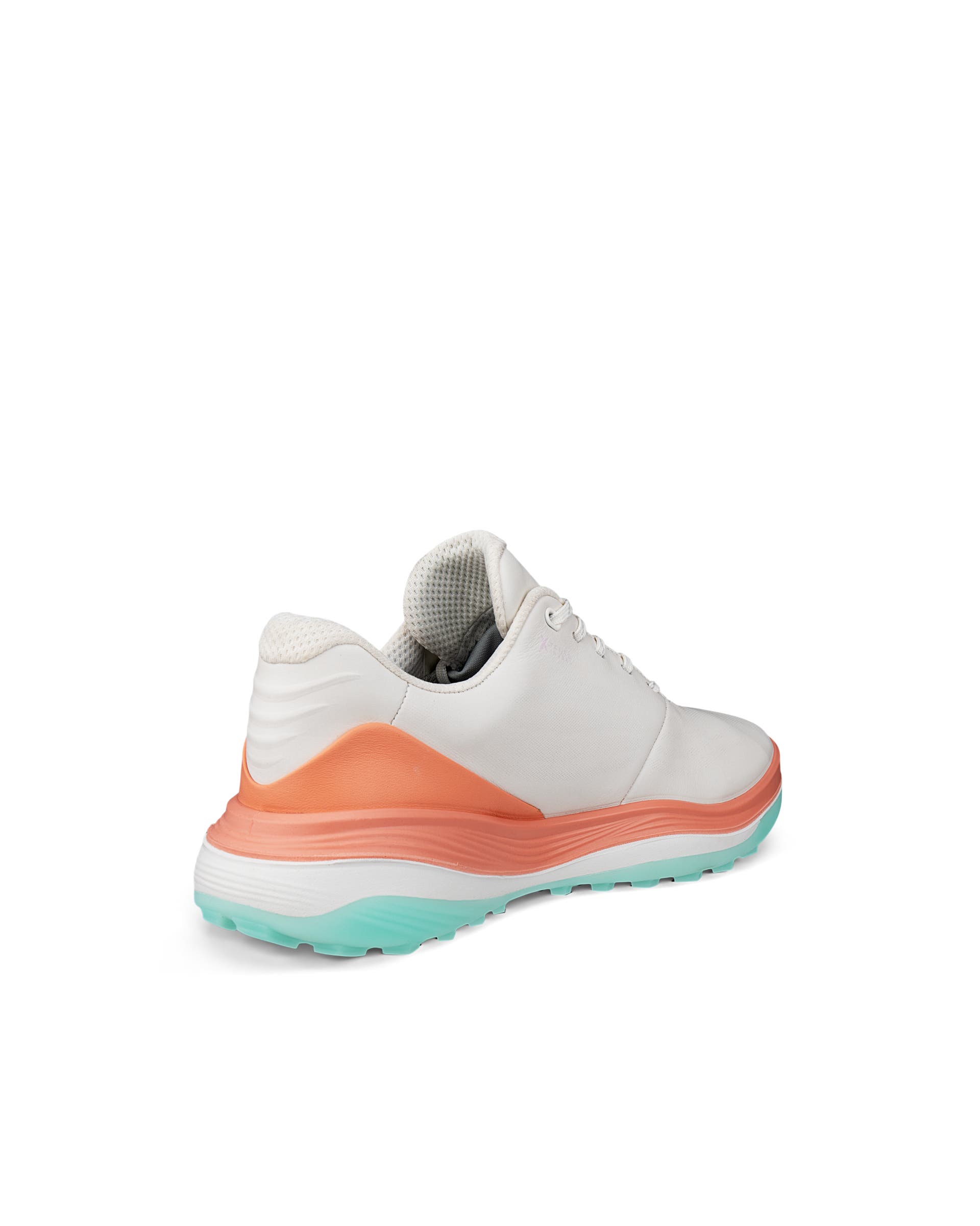 ECCO LT1 GOLF LACE Women  ウィメンズ レザーウォータープルーフゴルフシューズ - ホワイト - Back
