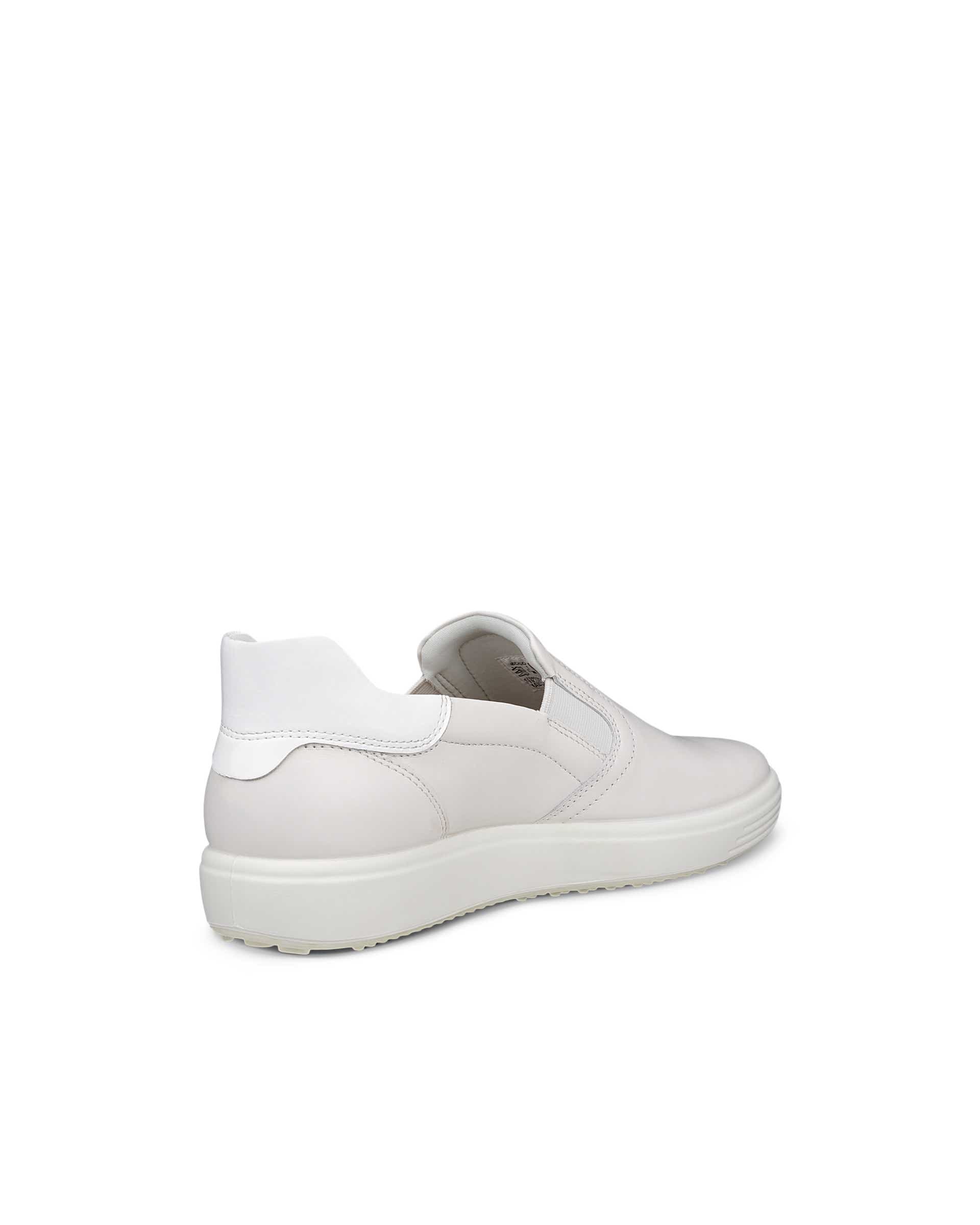 ECCO SOFT 7 WOMEN'S SLIP-ON - White - Back