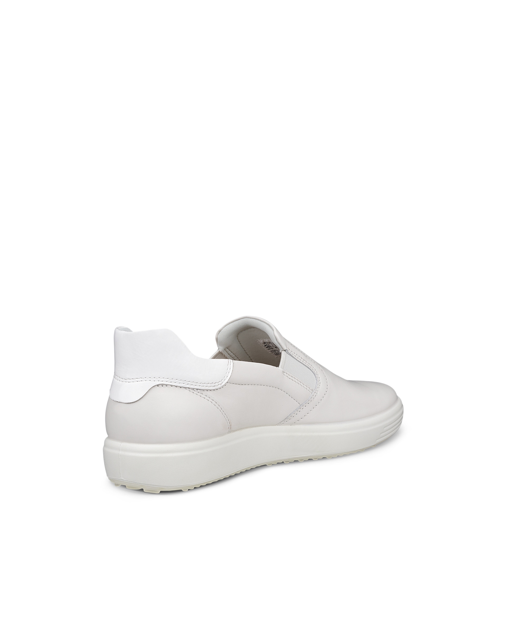 ECCO SOFT 7 WOMEN'S SLIP-ON - White - Back