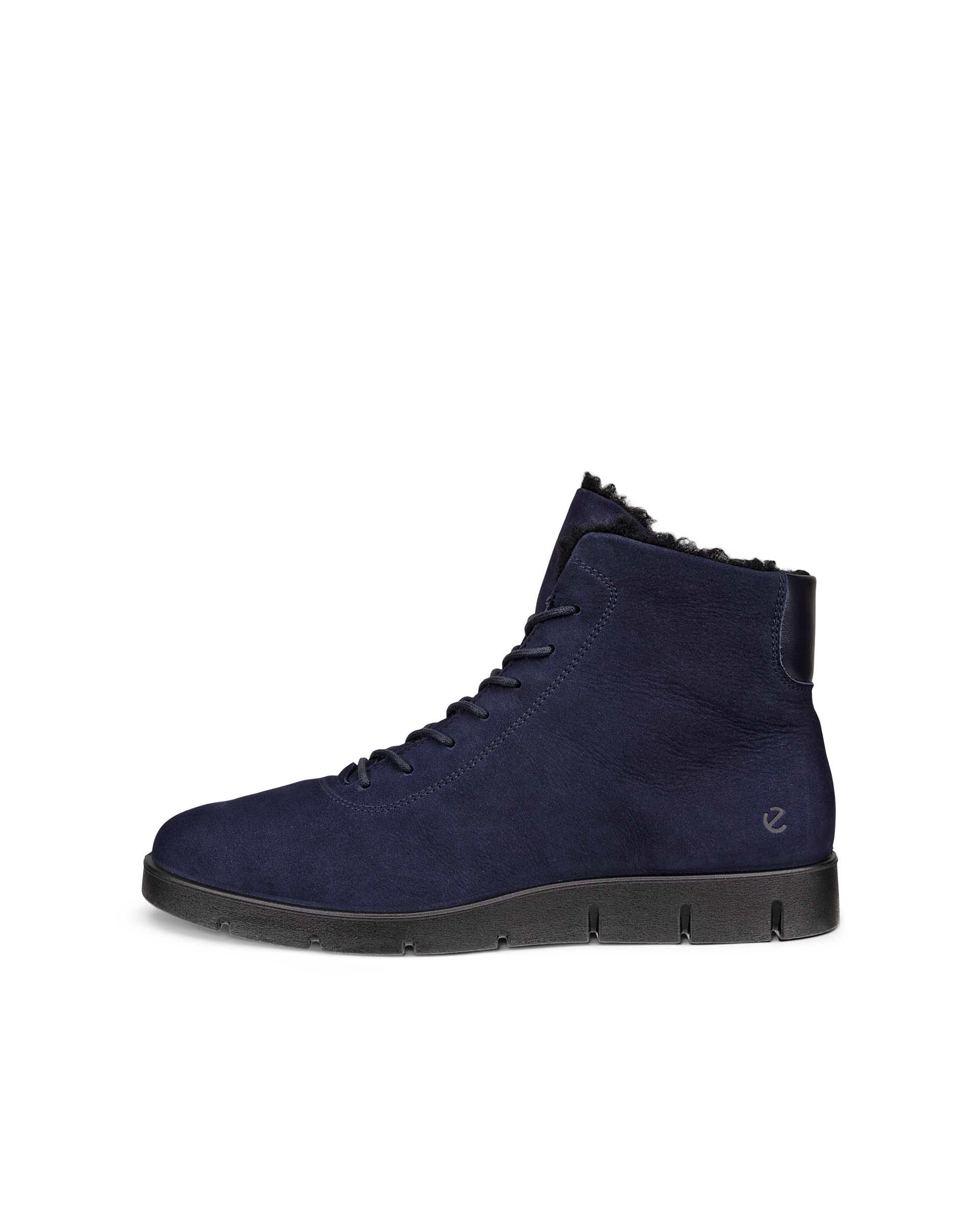 ECCO® BELLA dames laars van nubuck - Blauw - Outside