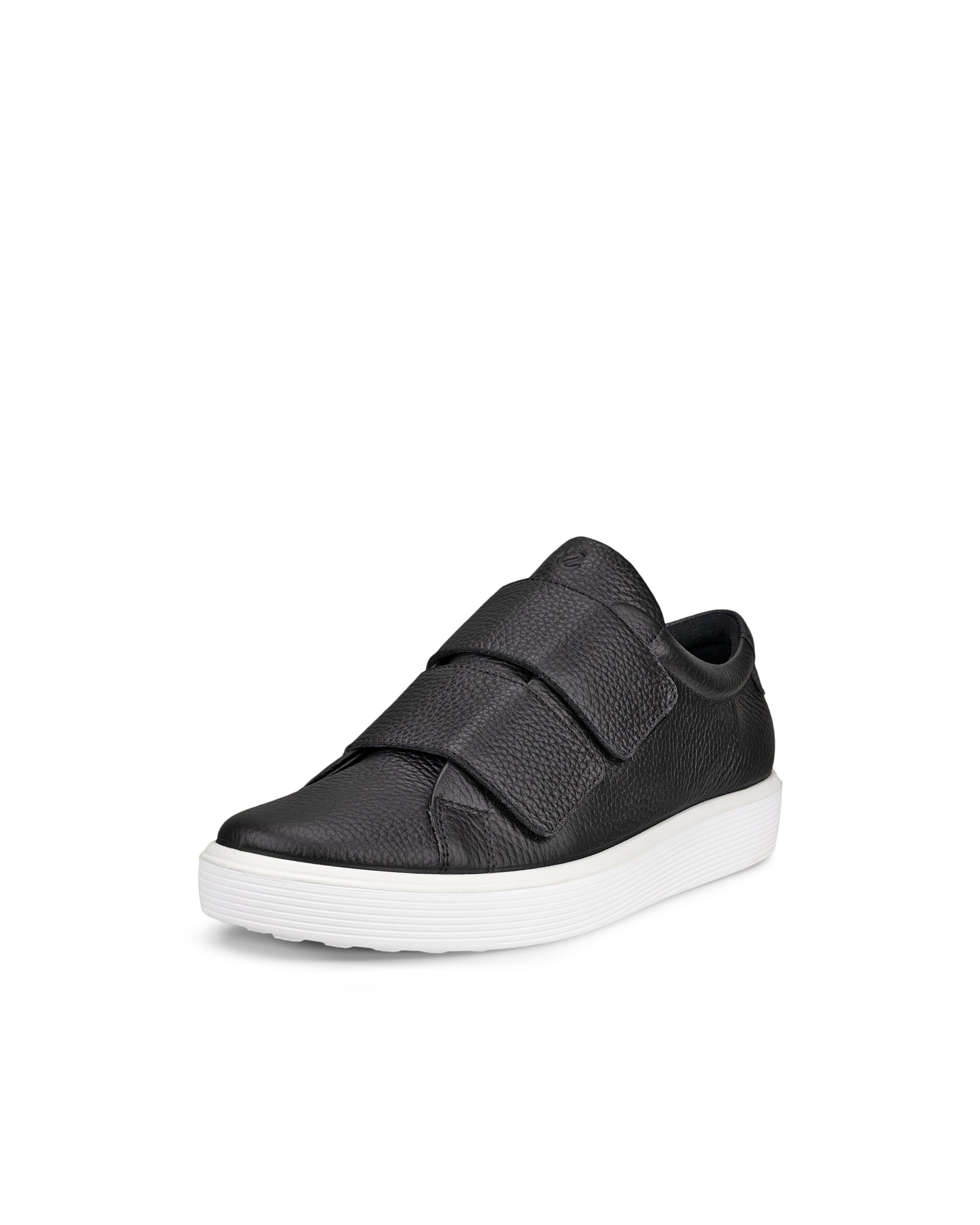 ECCO® Soft 60 baskets en cuir pour femme - Noir - Main