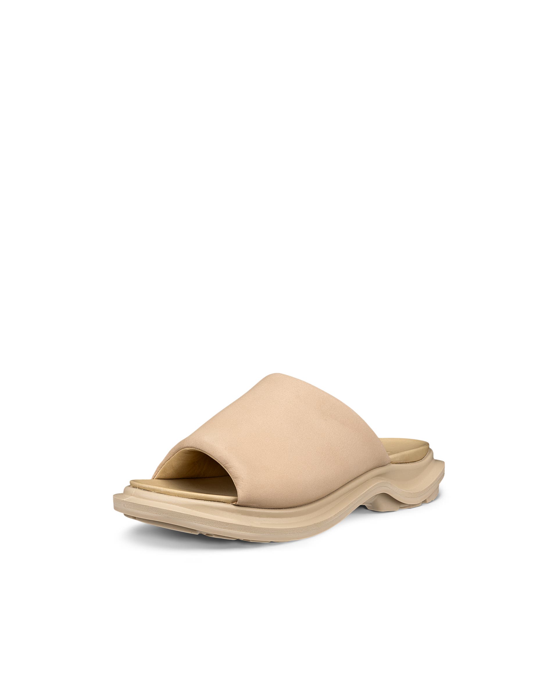 Women's ECCO® Offroad Nubuck Walking Sandal - Beige - Main