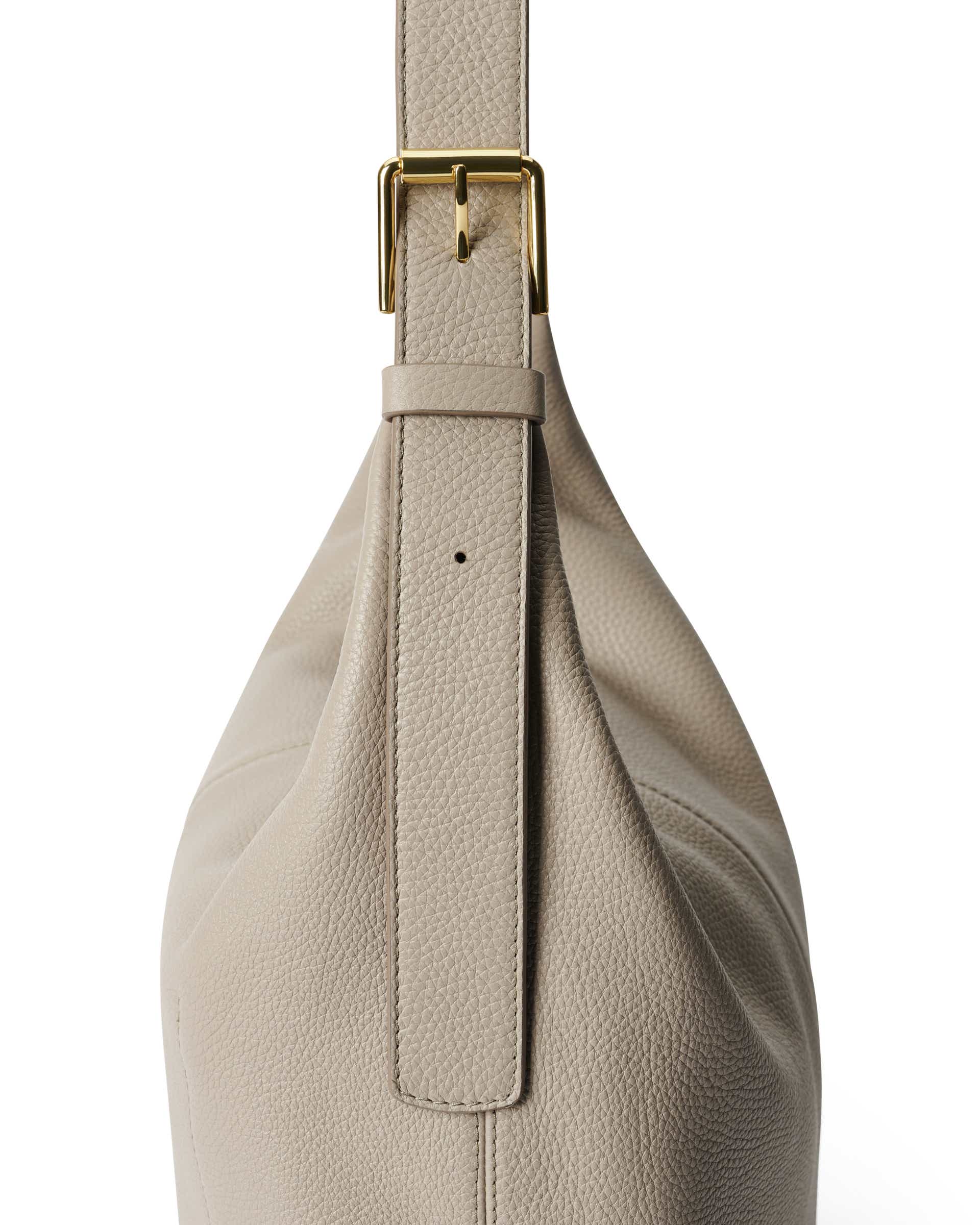 ECCO® Hobo leren hobotas - Beige - Detail-2