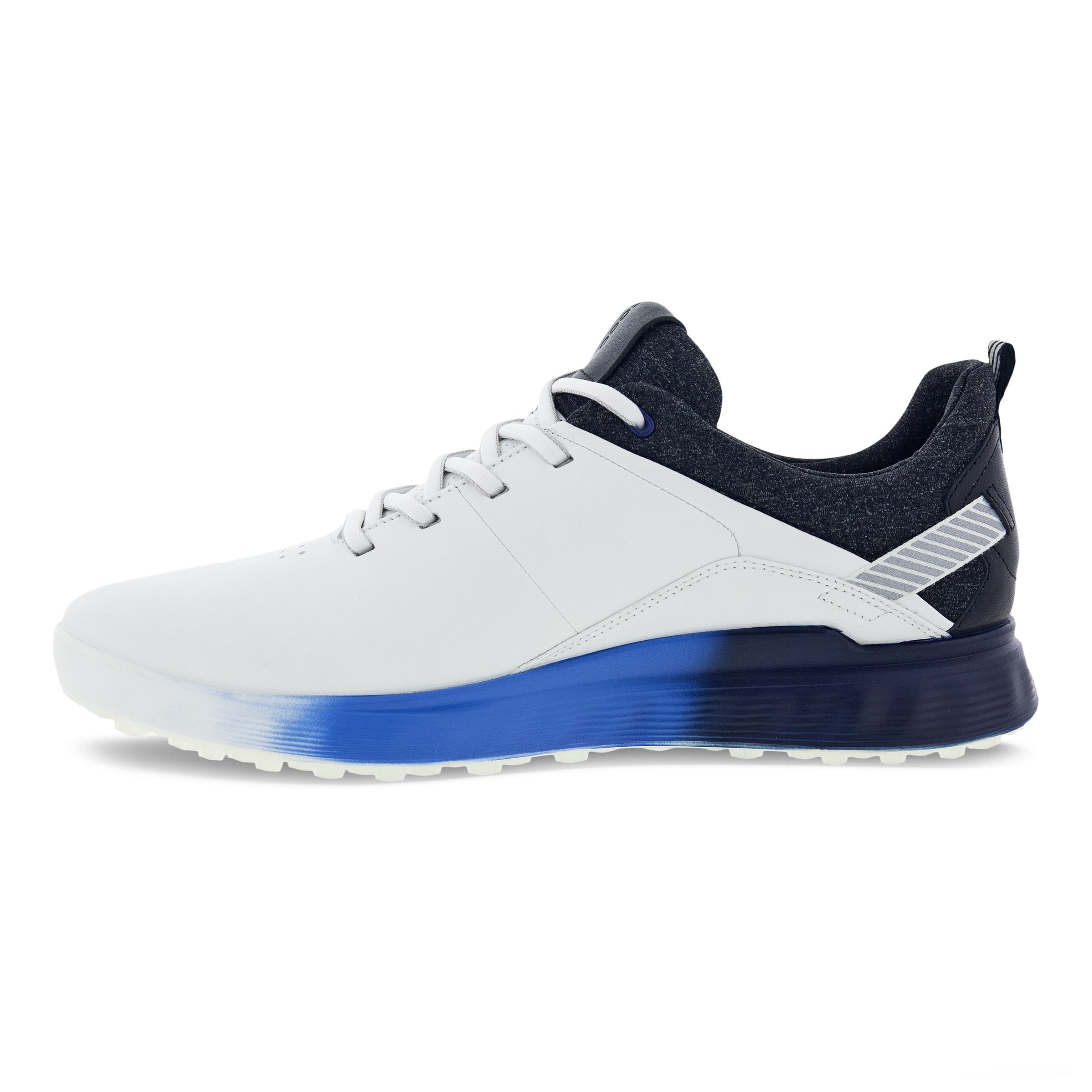 Men's ECCO® Golf S-Three Leather Gore-Tex Shoe - White - Inside