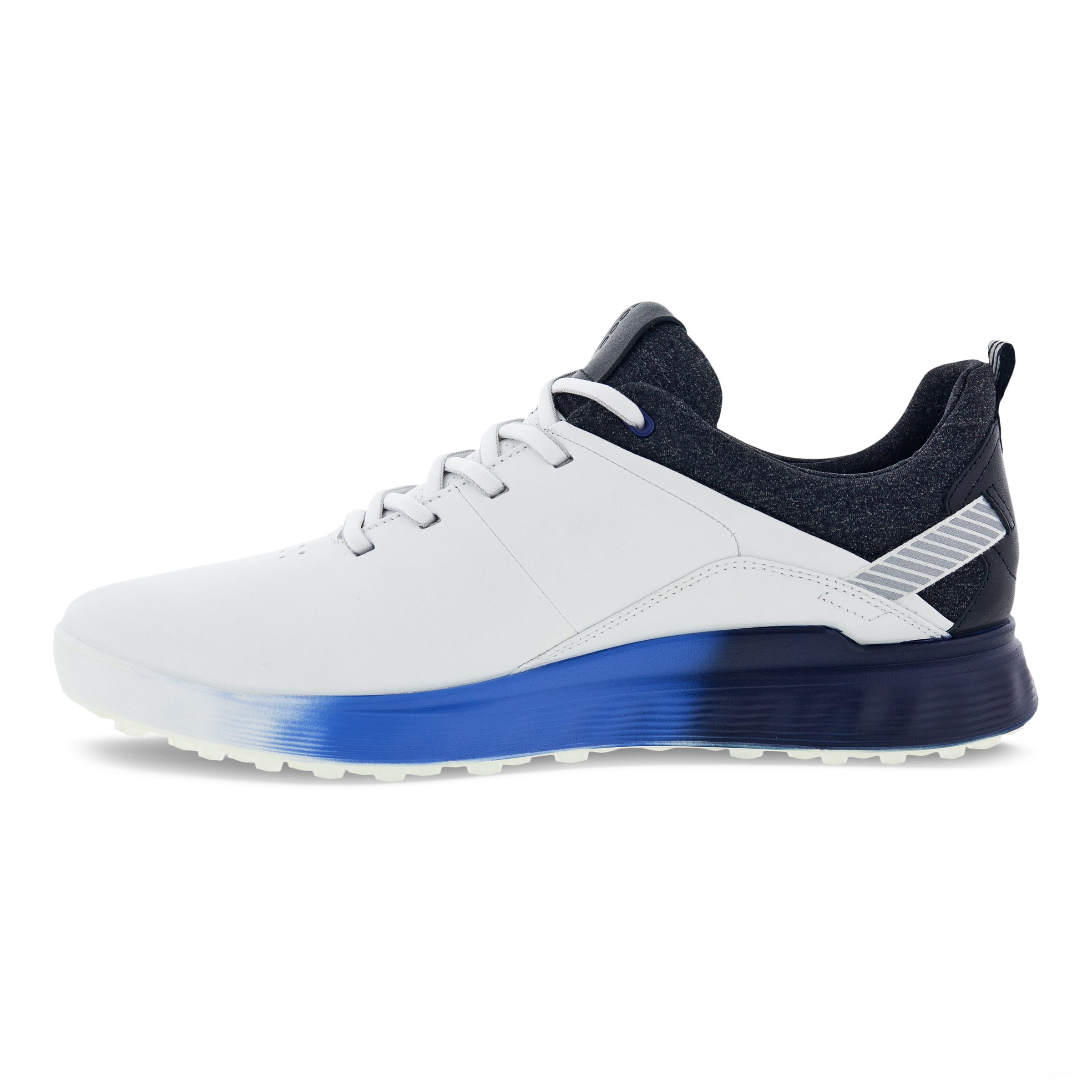 Men's ECCO® Golf S-Three Leather Gore-Tex Shoe - White - Inside