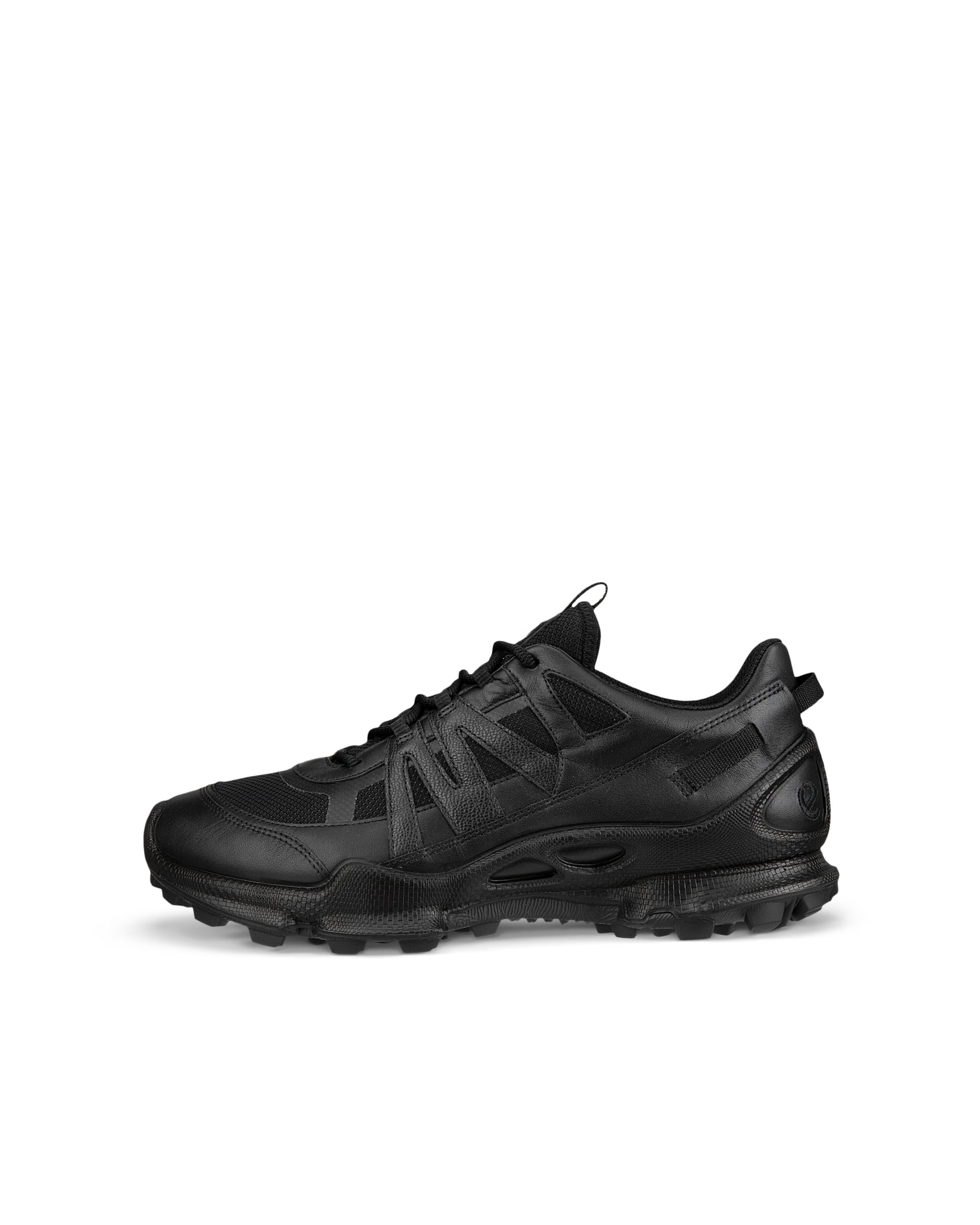 « Sneaker » de plein air ECCO® BIOM C-Trail en cuir avec Gore-Tex pour hommes - Noir - Outside