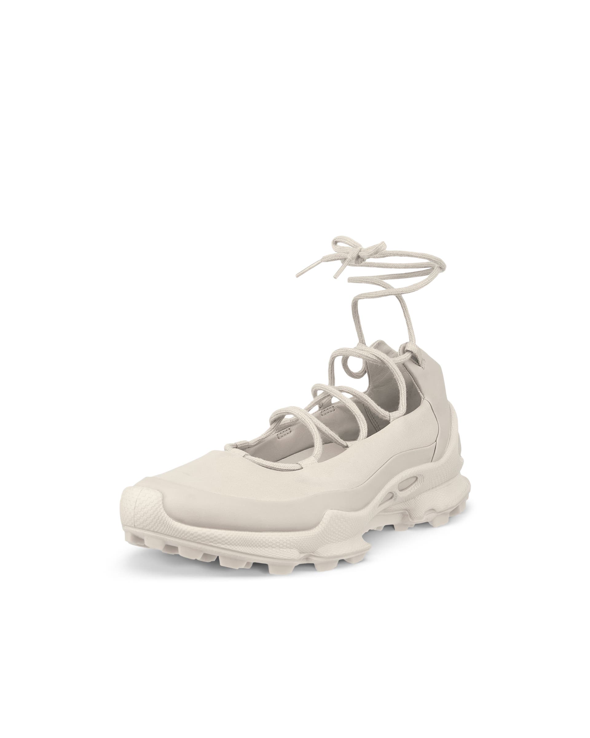 ECCO® BIOM C-Trail Damen Ledersneaker - Beige - Main