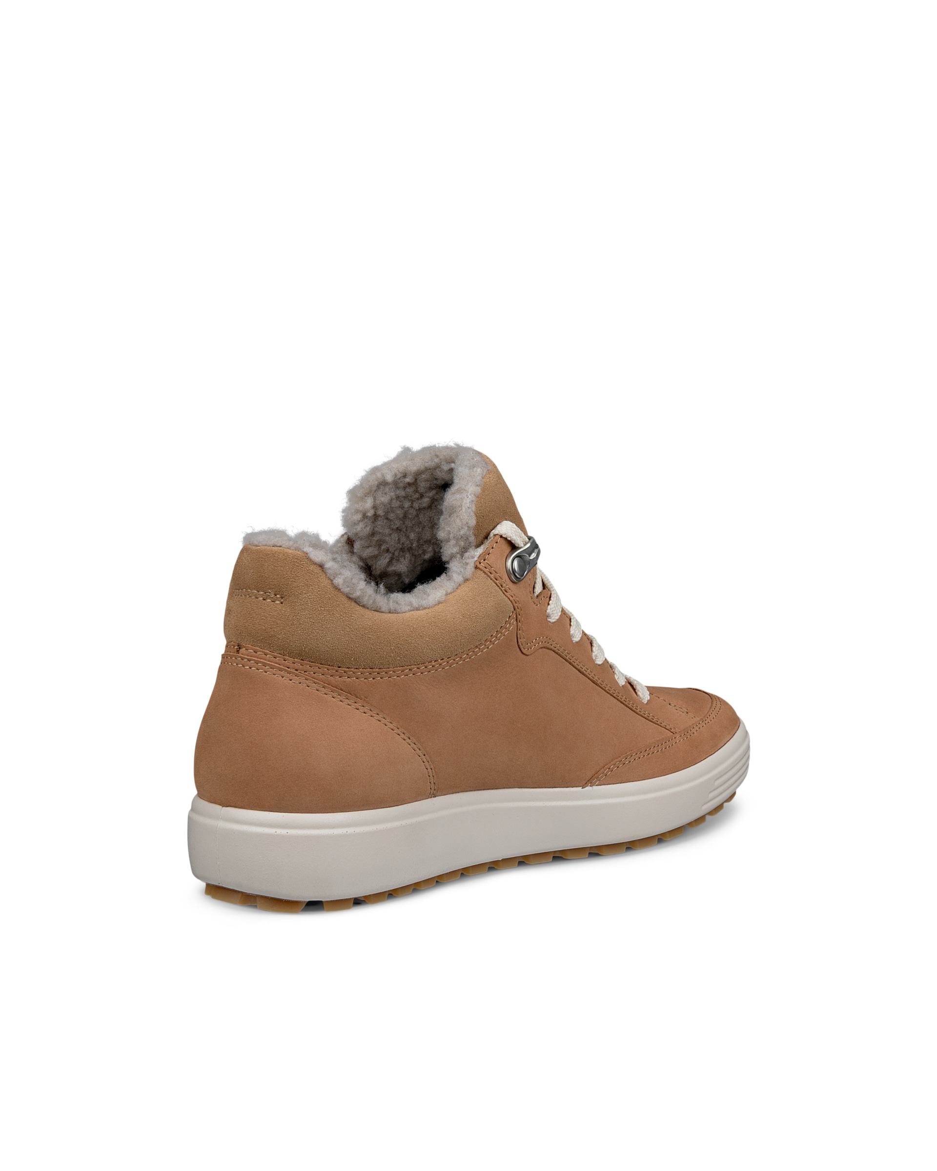 ECCO® Soft 7 Tred női Gore-Tex közepesen magasszárú nubuk csizma - Barna - Back