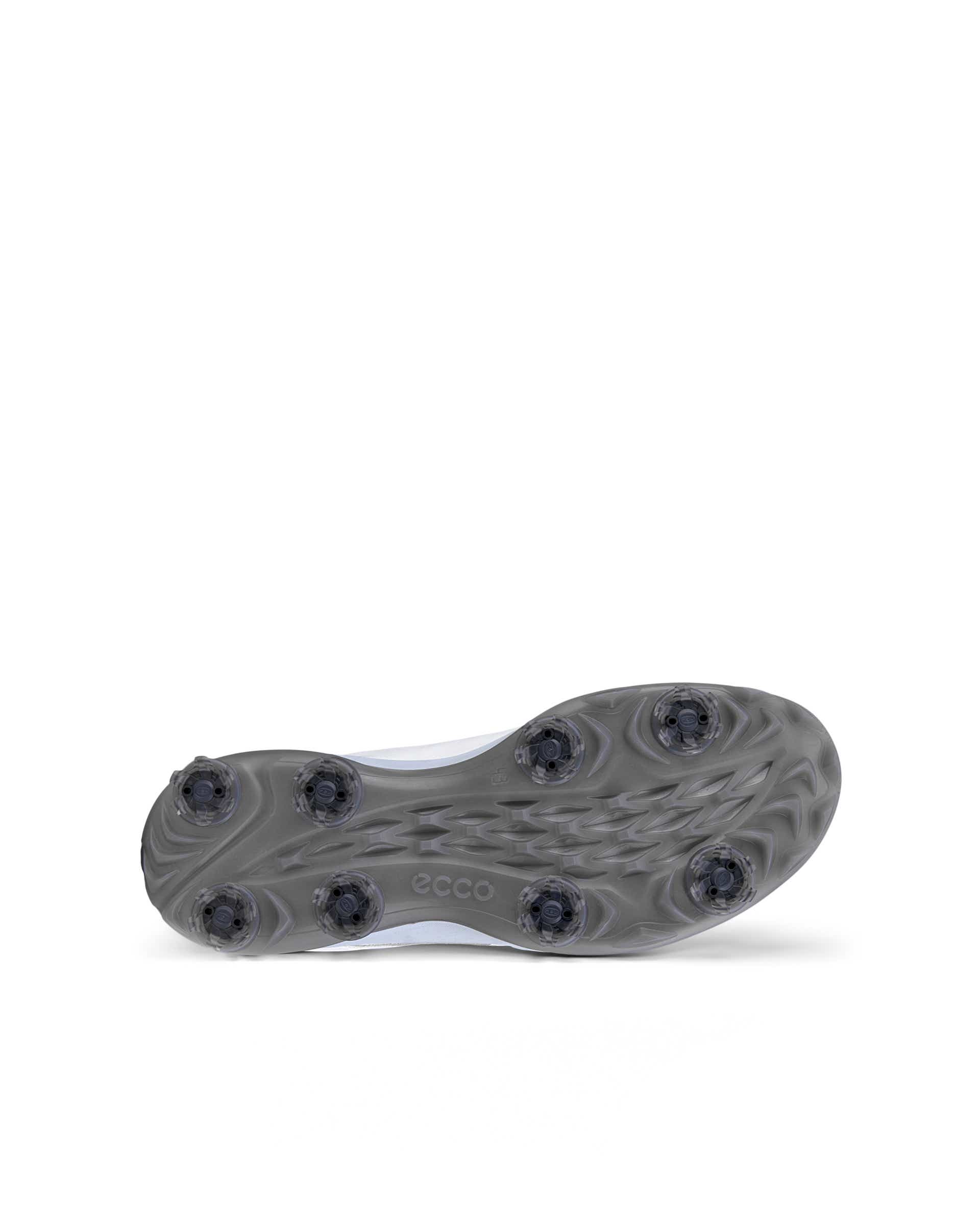 Zapatos golf tacos impermeable de piel ECCO® Golf Biom Tour para hombre - Blanco - Sole