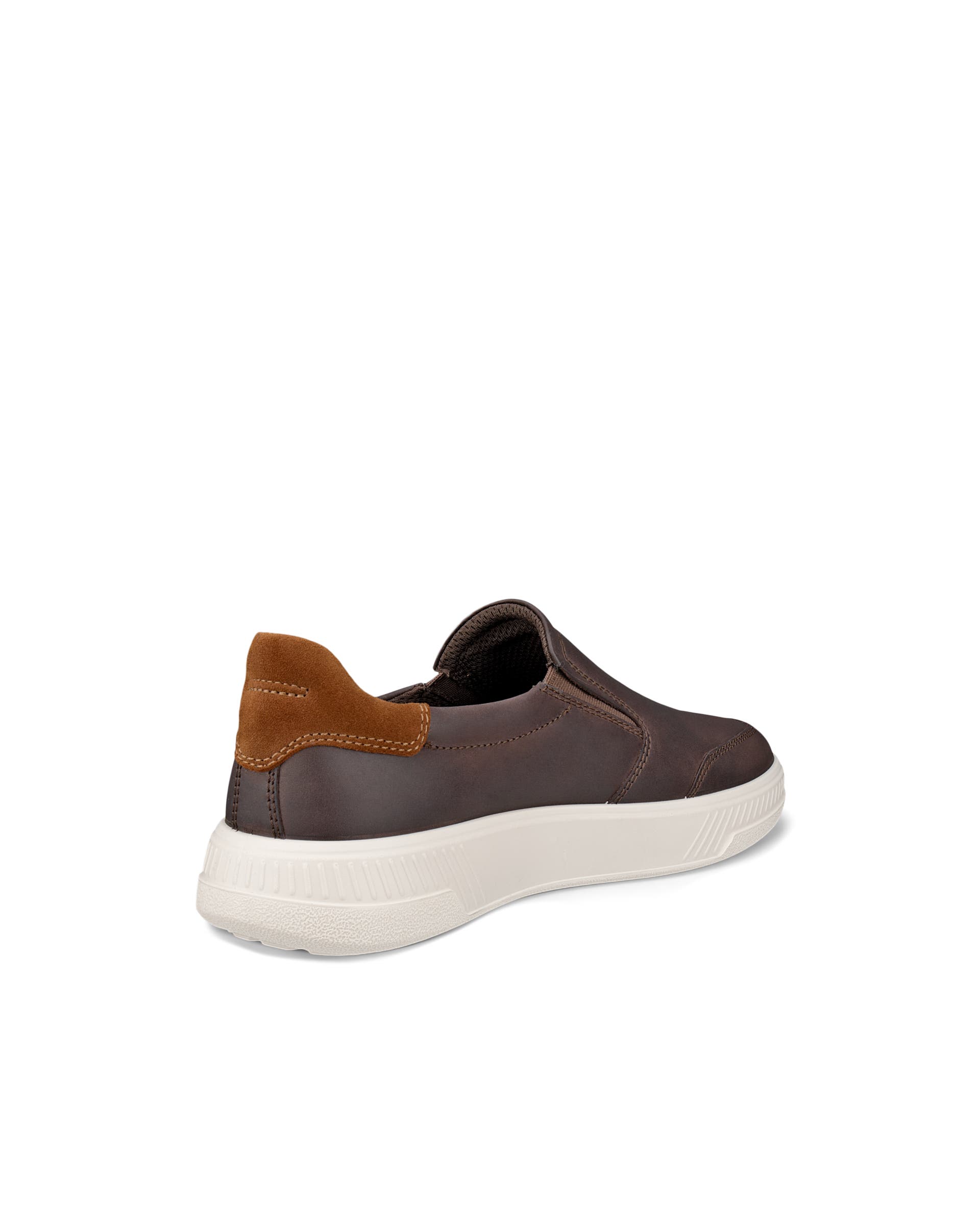 Men's ECCO® Move Nubuck Slip-On - Brown - Back