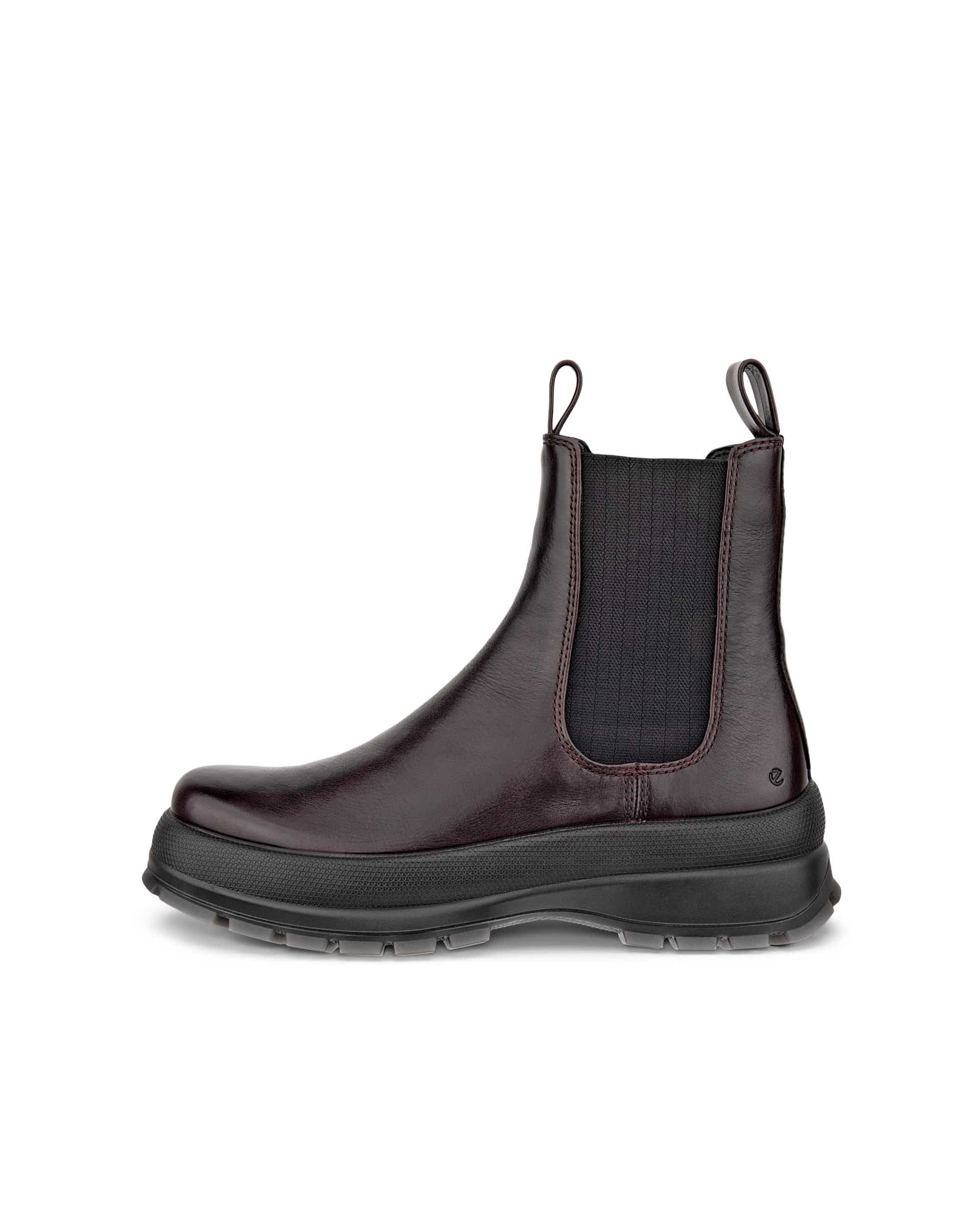 ECCO® TRACK 30 Damen Chelsea Boot aus Leder - Braun - Outside