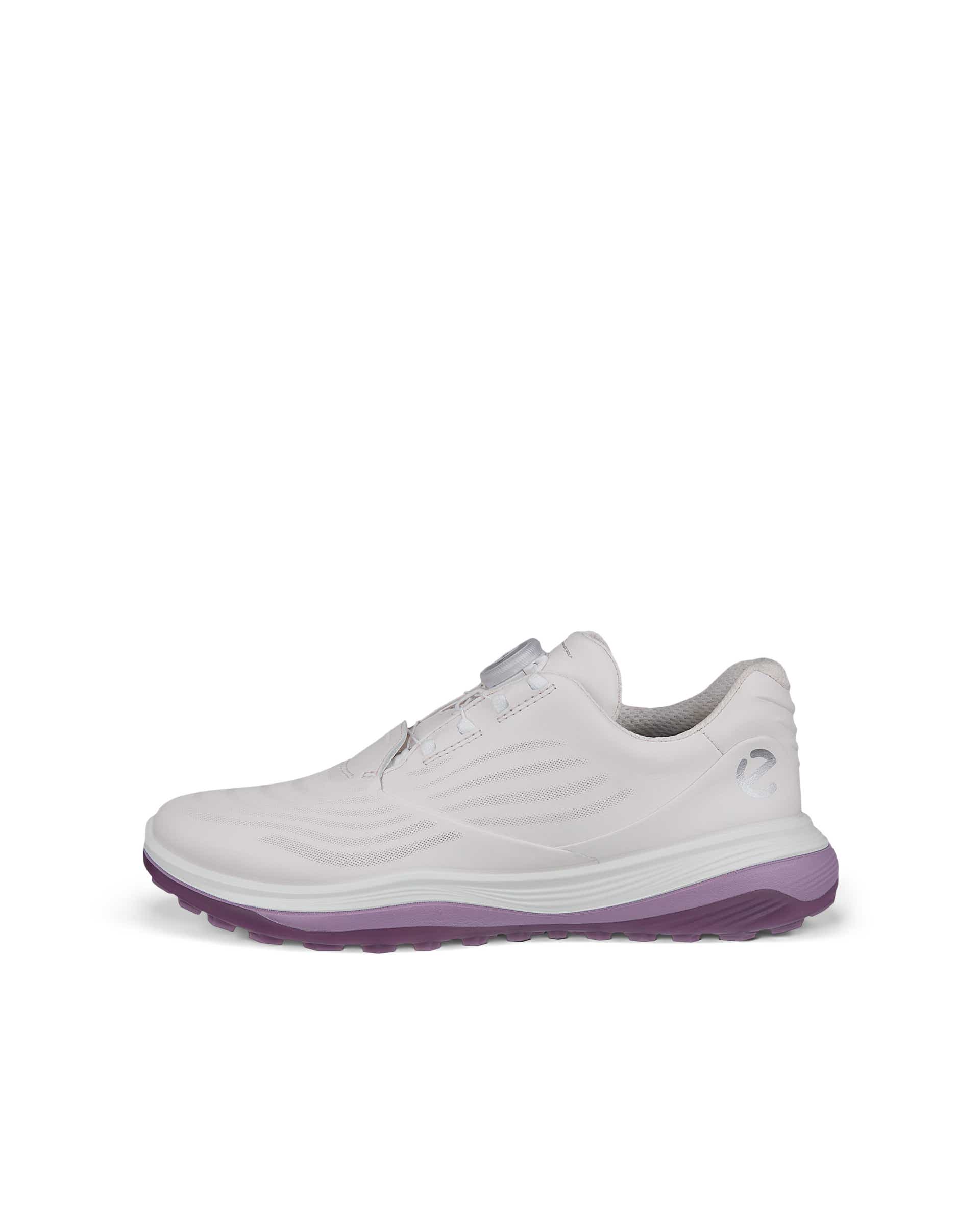 Women's ECCO® Golf LT1 Hybrid Boa Leather Waterproof Golf Shoe | Pink Women's ECCO® Golf LT1 Hybrid Boa Leather Waterproof Golf Shoe | Pink