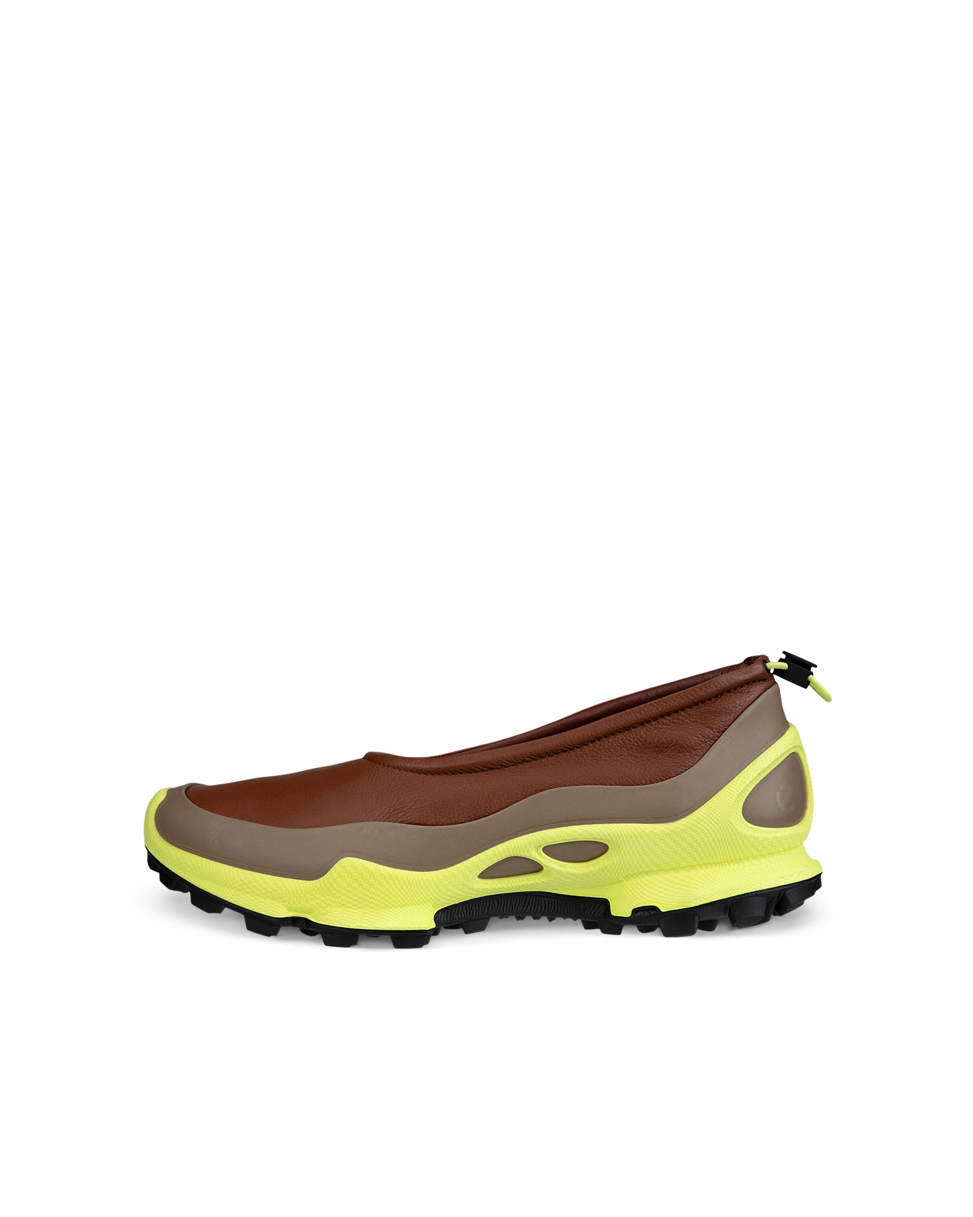 ECCO BIOM C Trail ウィメンズ レザースリッポン - ブラウン - Outside