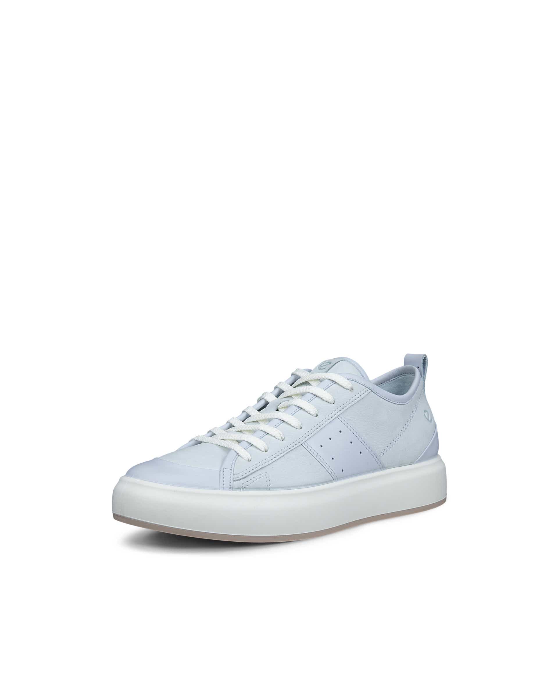 ECCO® Street Ace baskets en nubuck pour femme - Bleu - Main