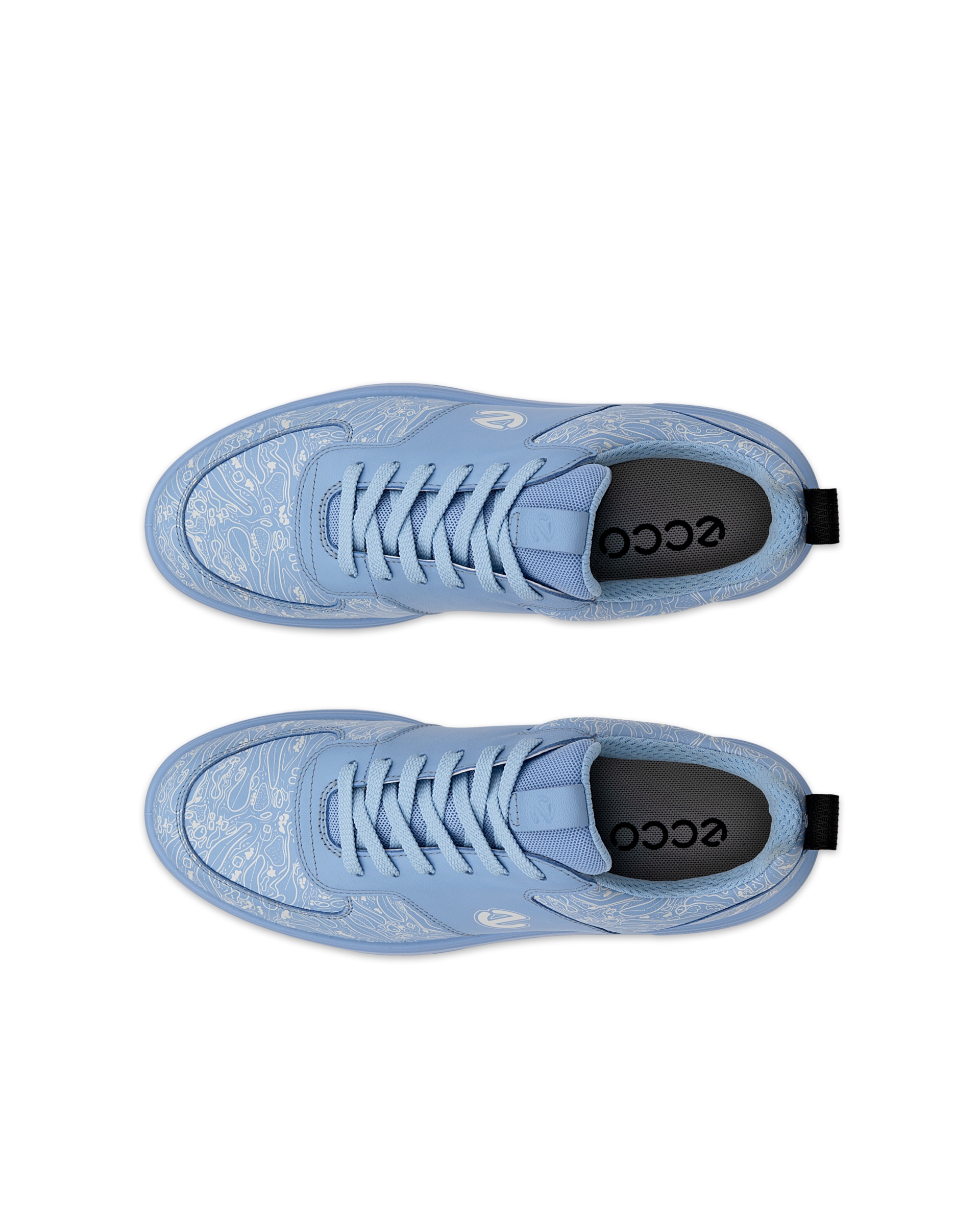 ECCO® Golf Street 720 Gore-Tex-iga nahast golfijalats naistele - Sinine - Top left pair