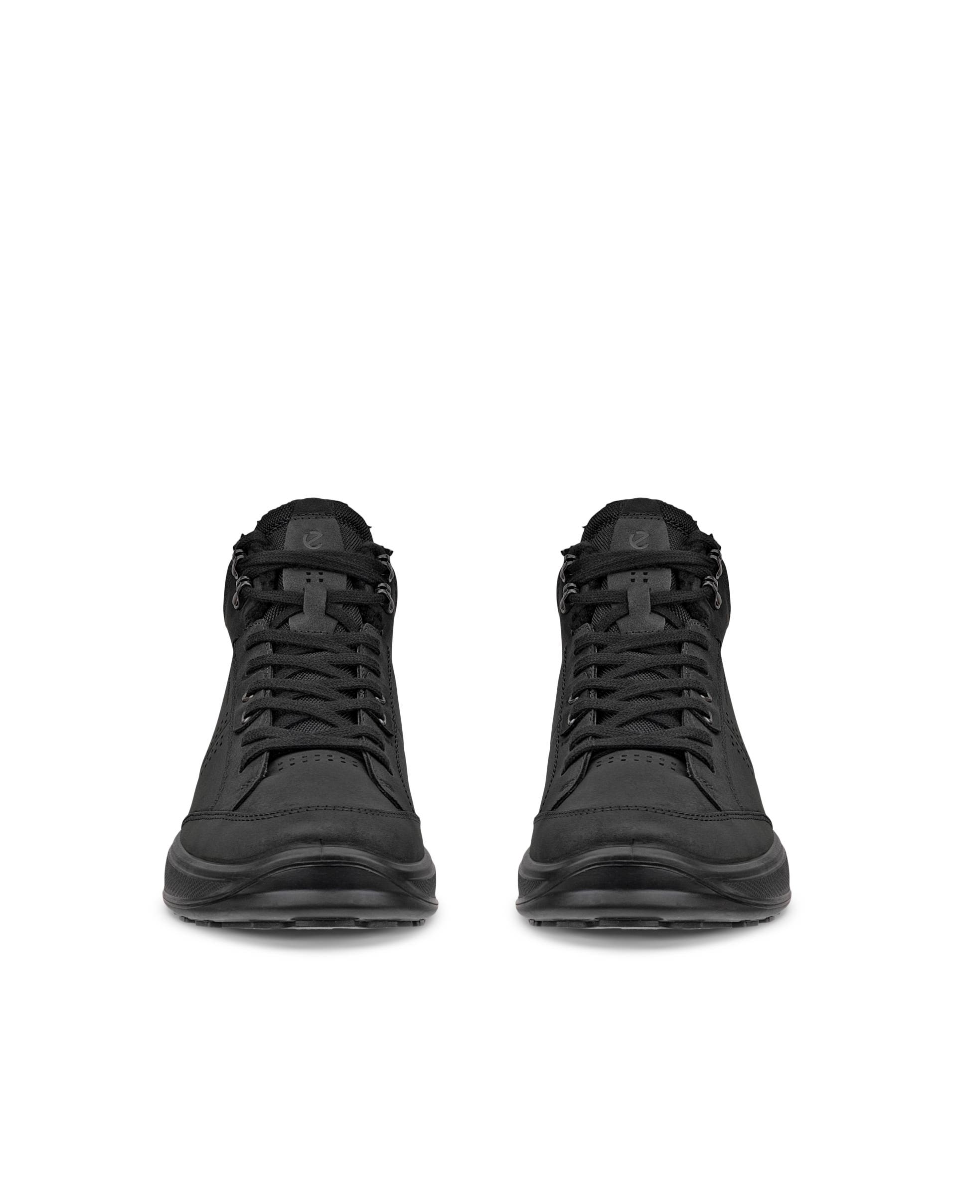 ECCO® Byway 2.0 Herren Wasserdichte Ankle Boot aus Nubukleder - Schwarz - Front pair