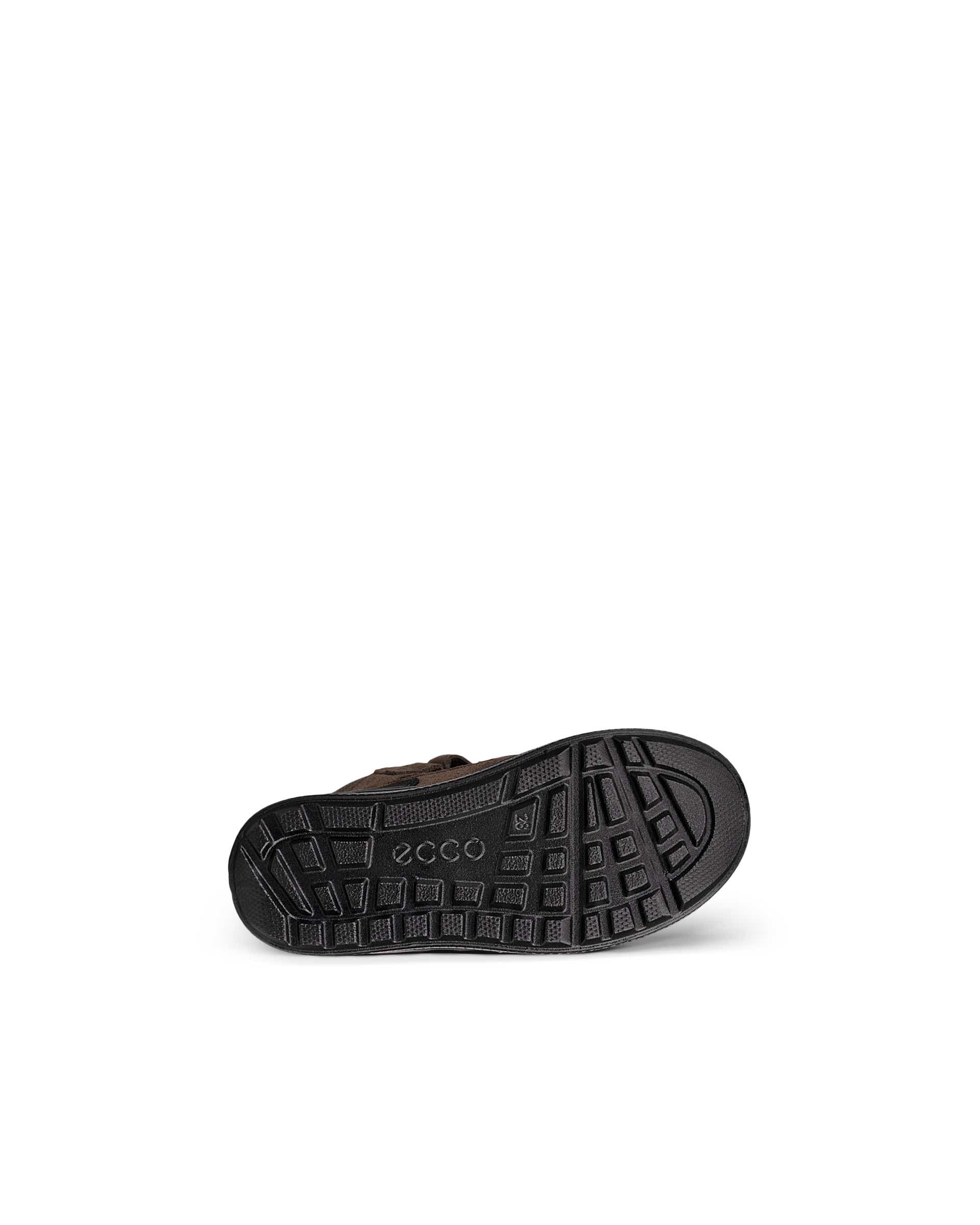ECCO® URBAN SNOWBOARDER dječje vodootporne zimske platnene čizme - Smeđa - Sole