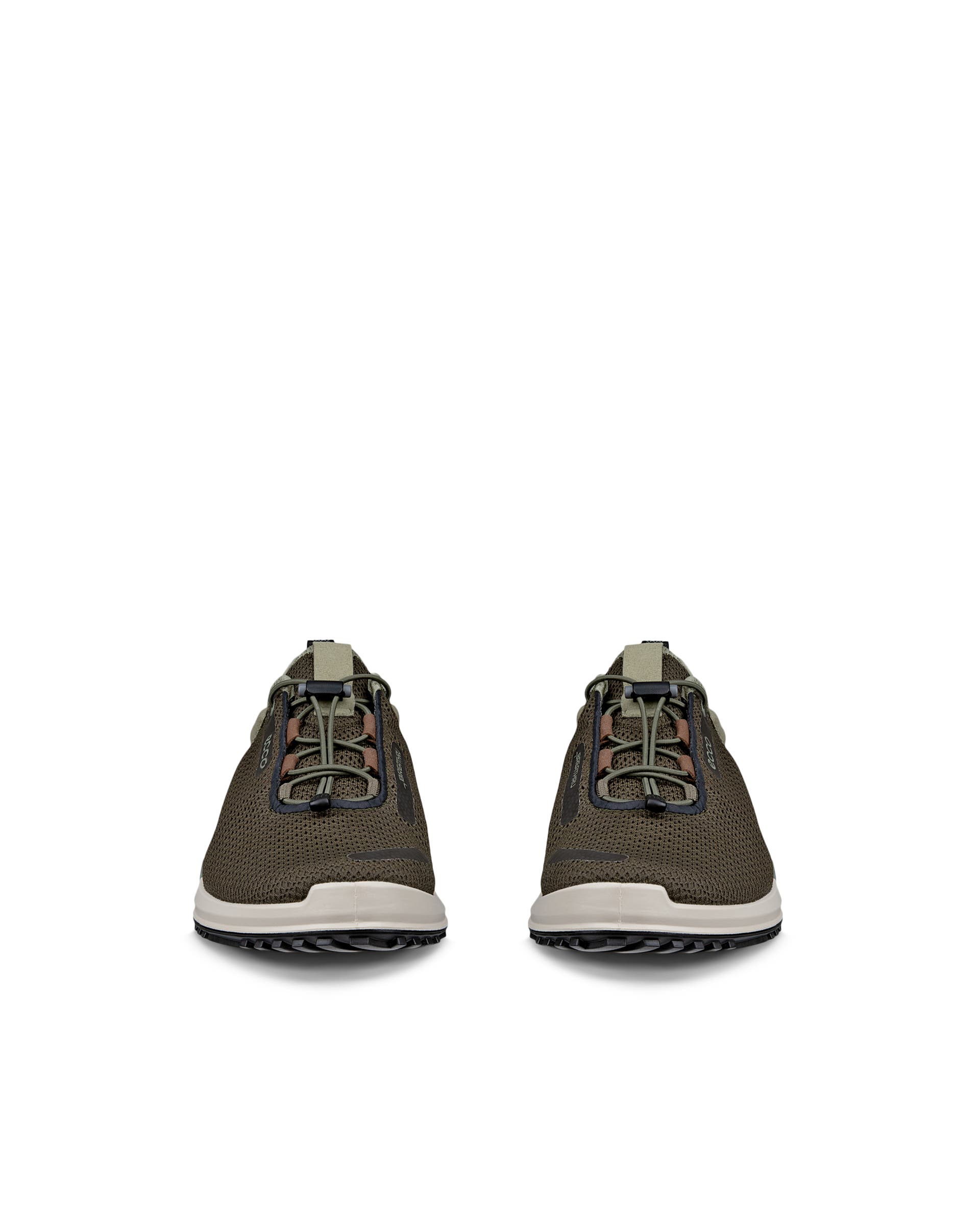 ECCO® BIOM 2.0 férfi textil sneaker - Zöld - Front pair