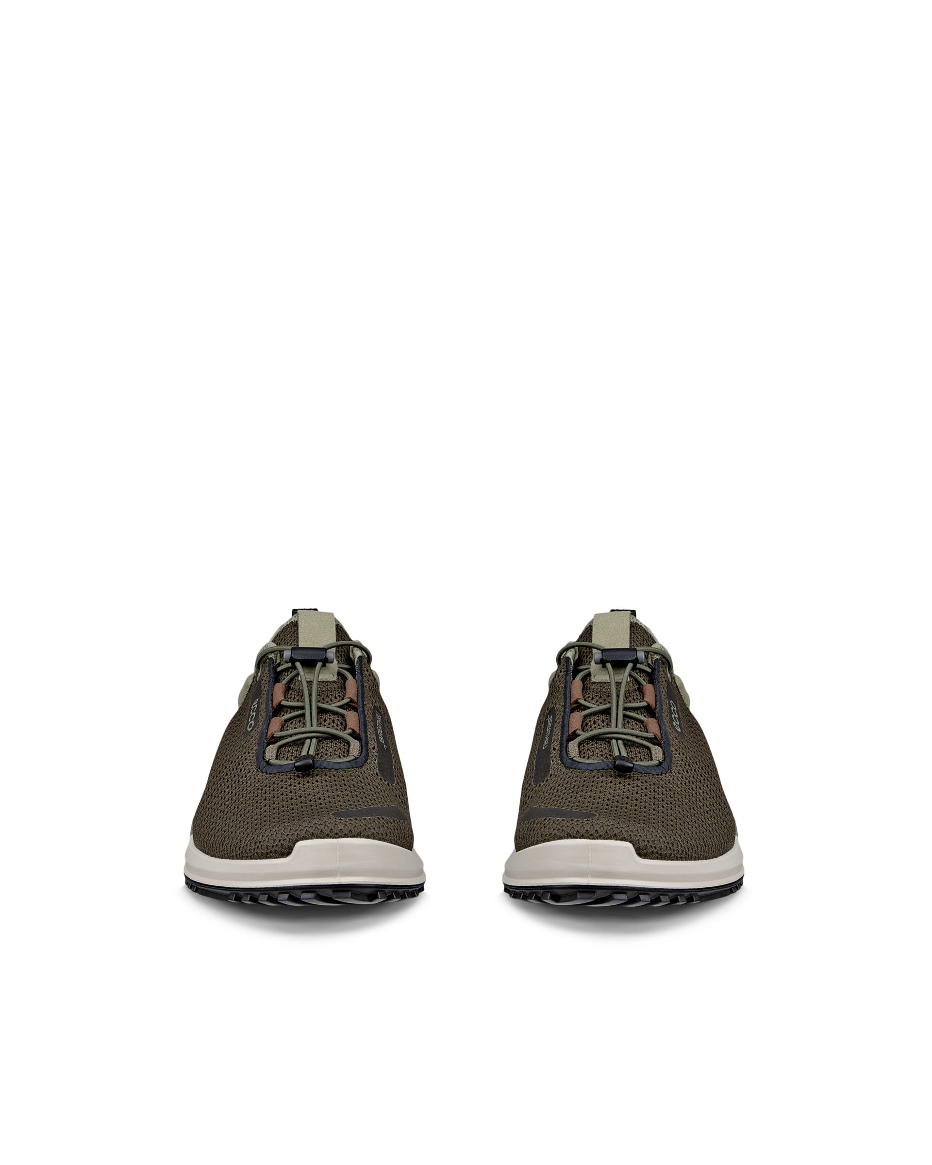 ECCO® BIOM 2.0 férfi textil sneaker - Zöld - Front pair