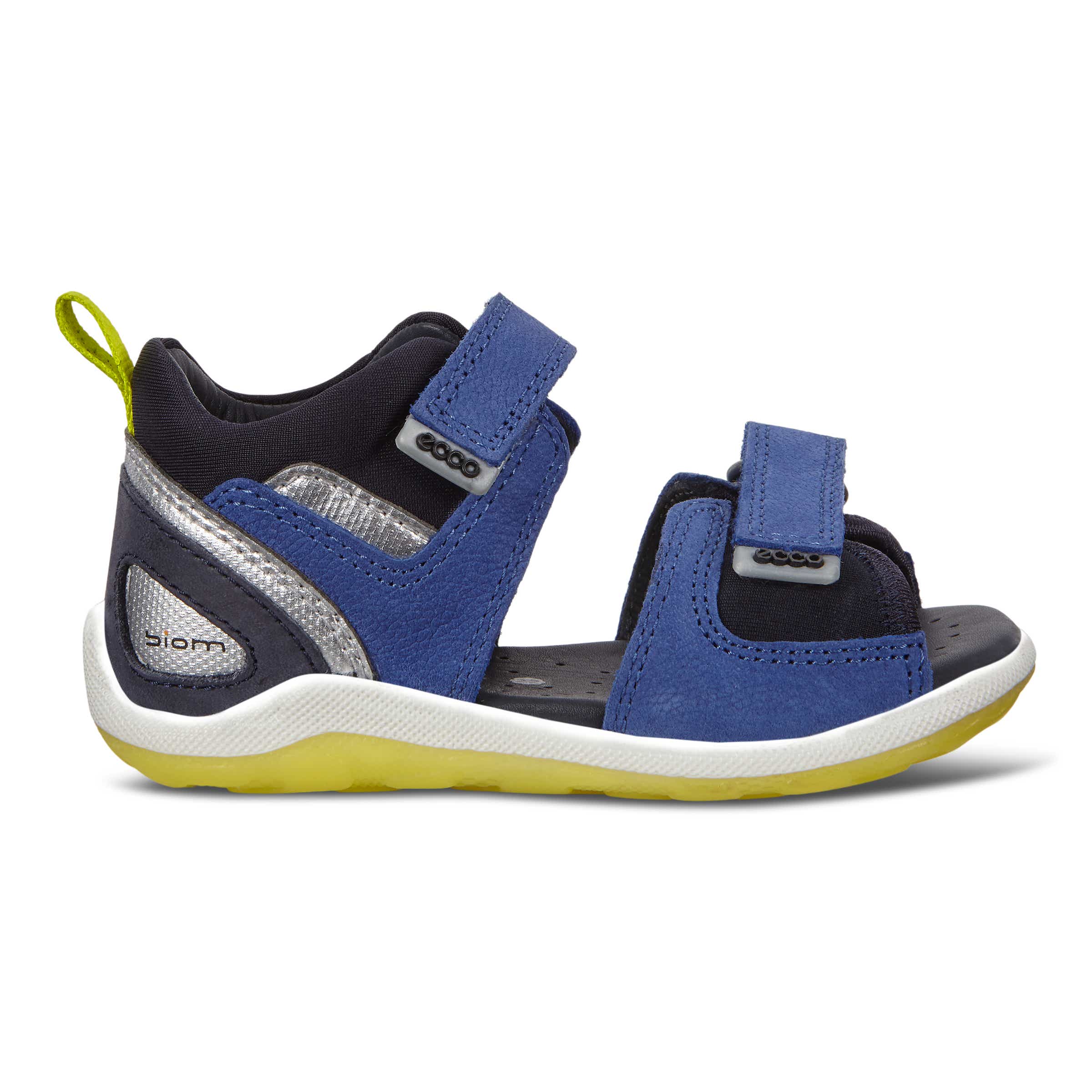 ECCO BIOM MINI Flat Sandal - Blue - Outside
