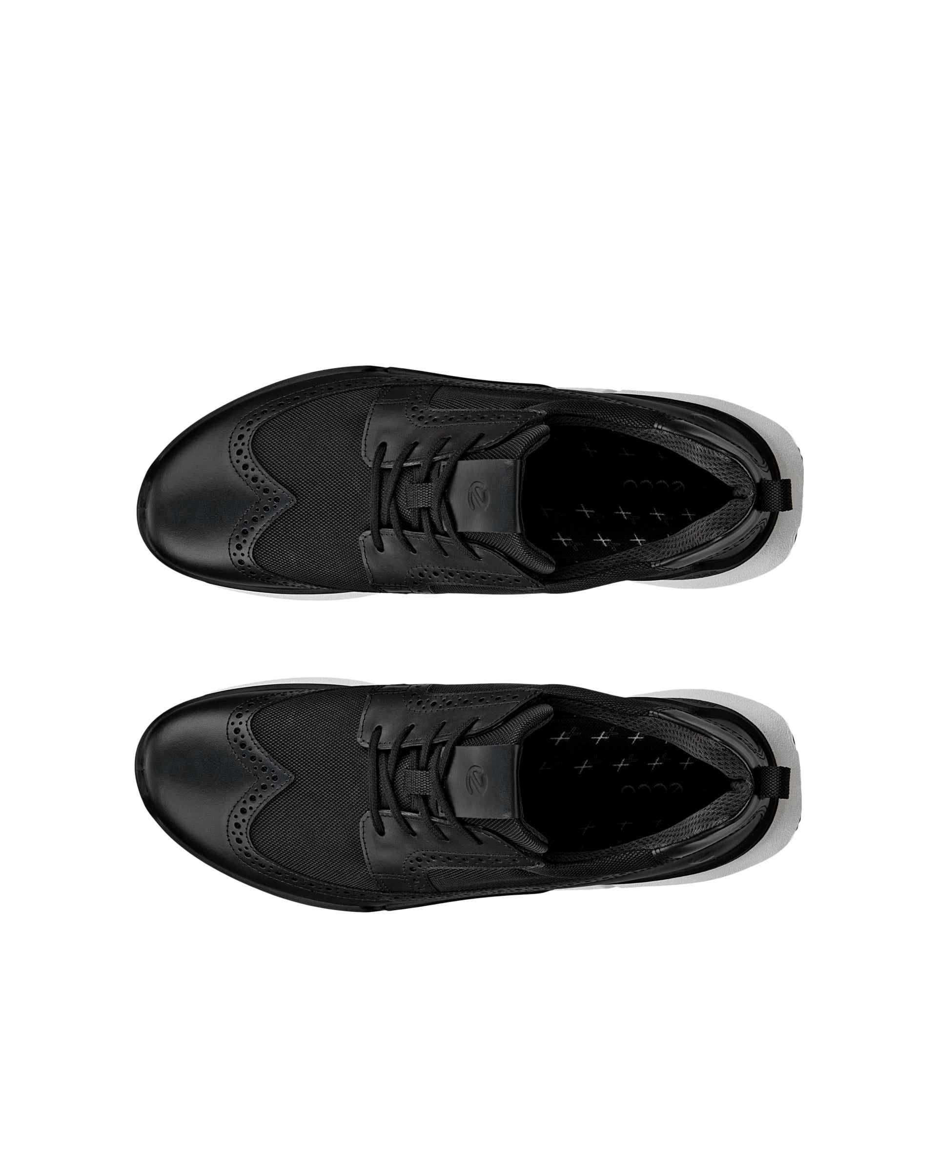 Men's ECCO® Biom 2.2 Textile Sneaker - Black - Top left pair