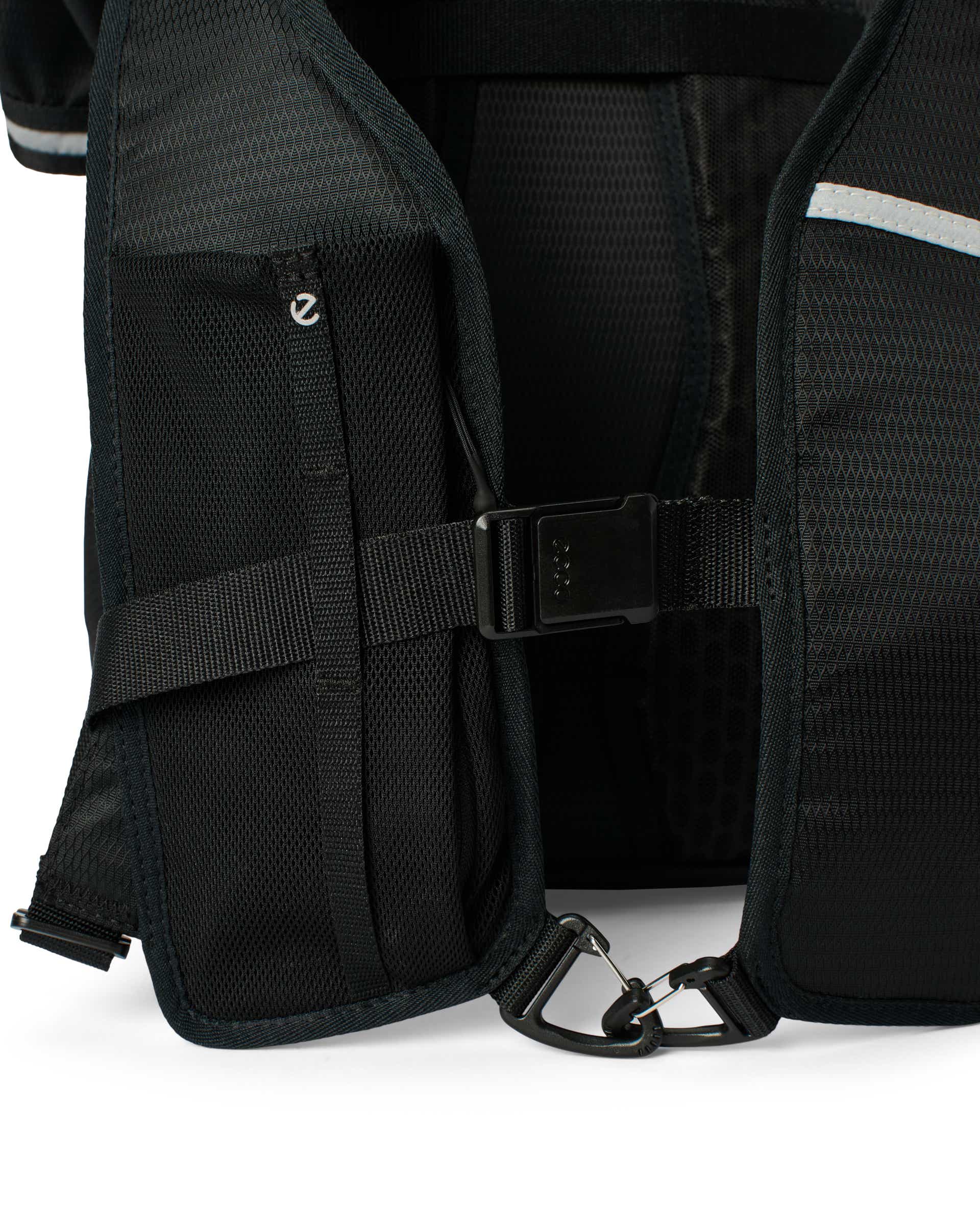 ECCO® CITY TREK BACKPACK Textile Backpack - Black - Detail-2