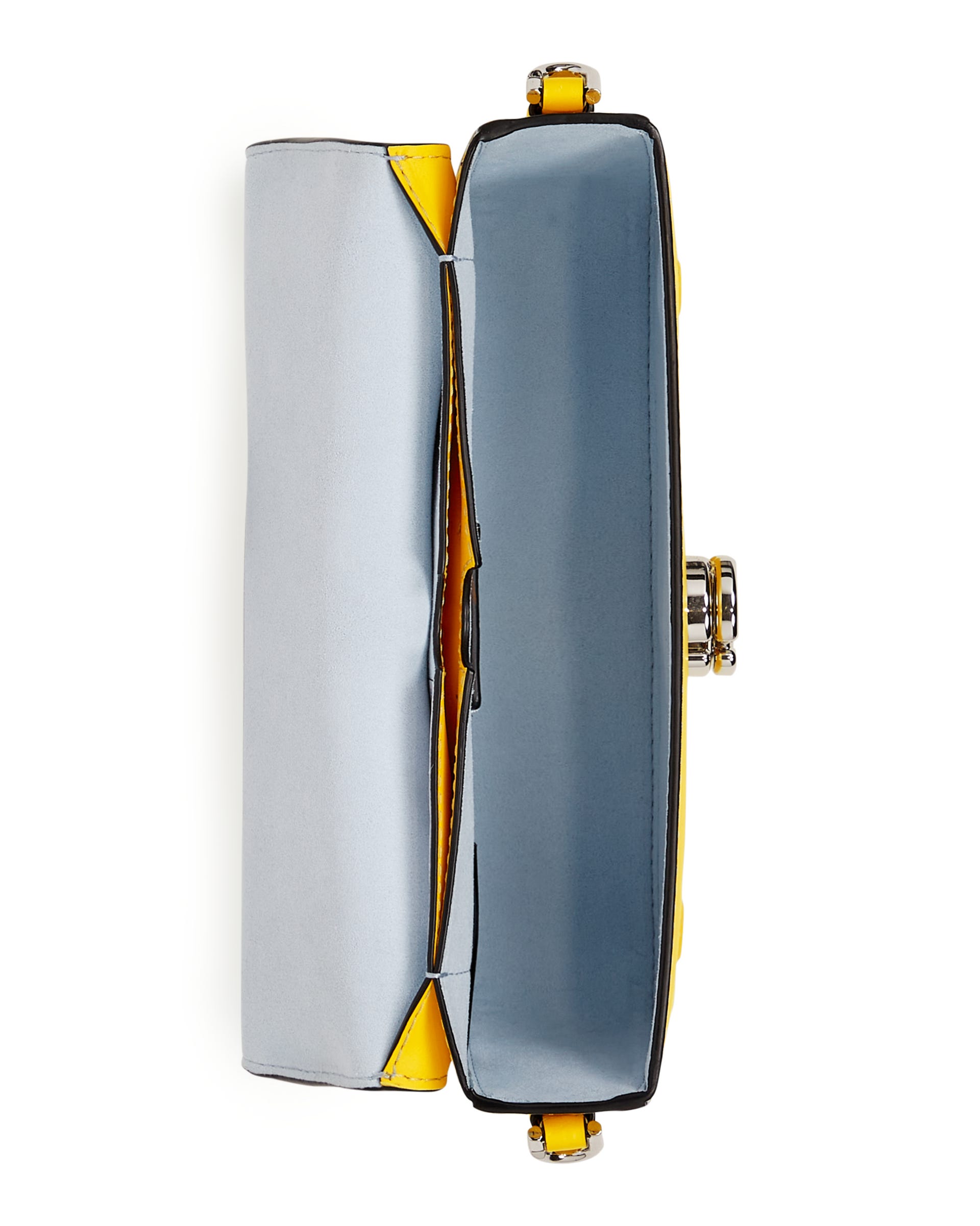 ECCO Pinch Lock Wave レザークロスボディバッグ - イエロー - Birdeye