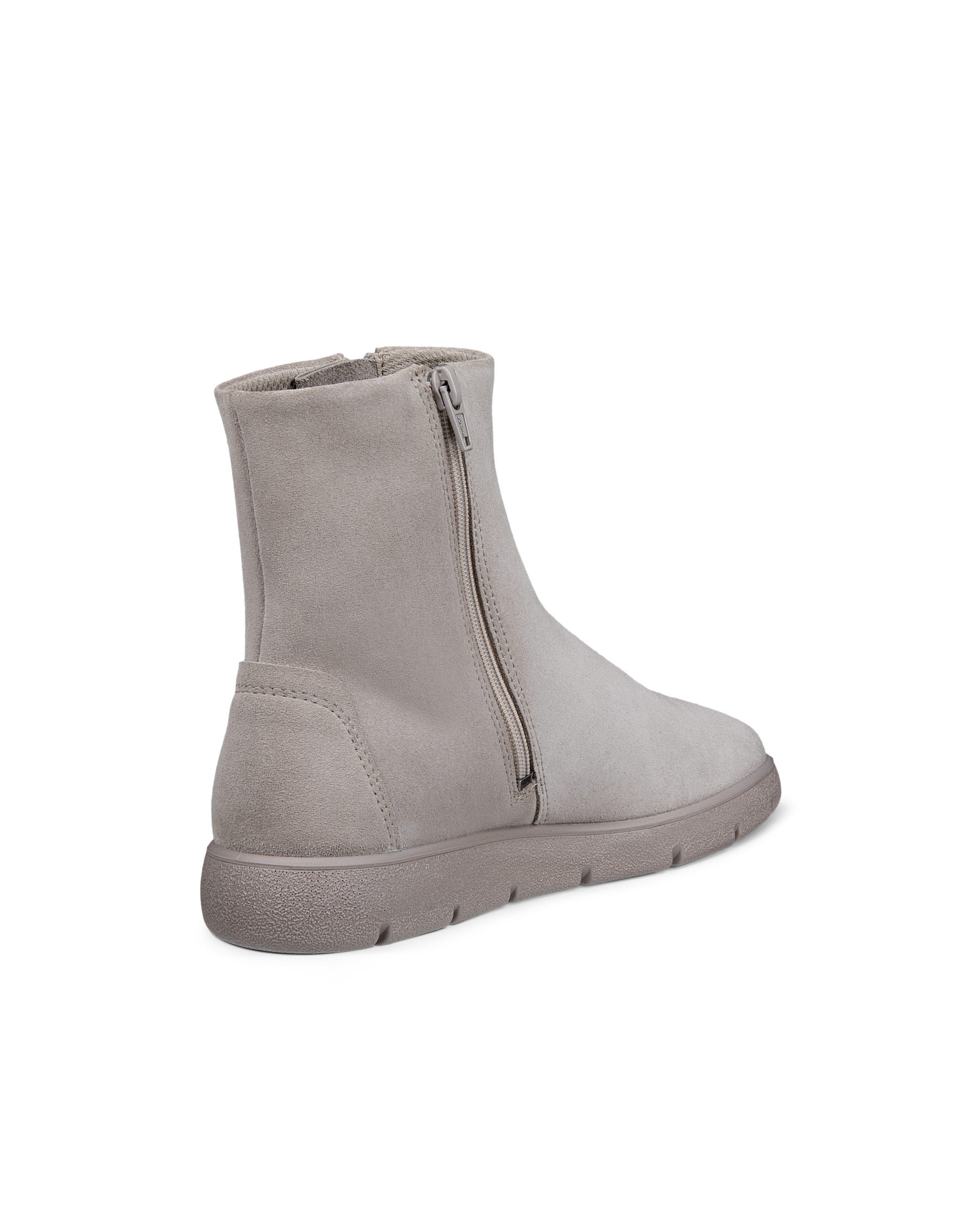 ECCO® BELLA 2 Damen Bootie aus Veloursleder mit Reißverschluss - Grau - Outside