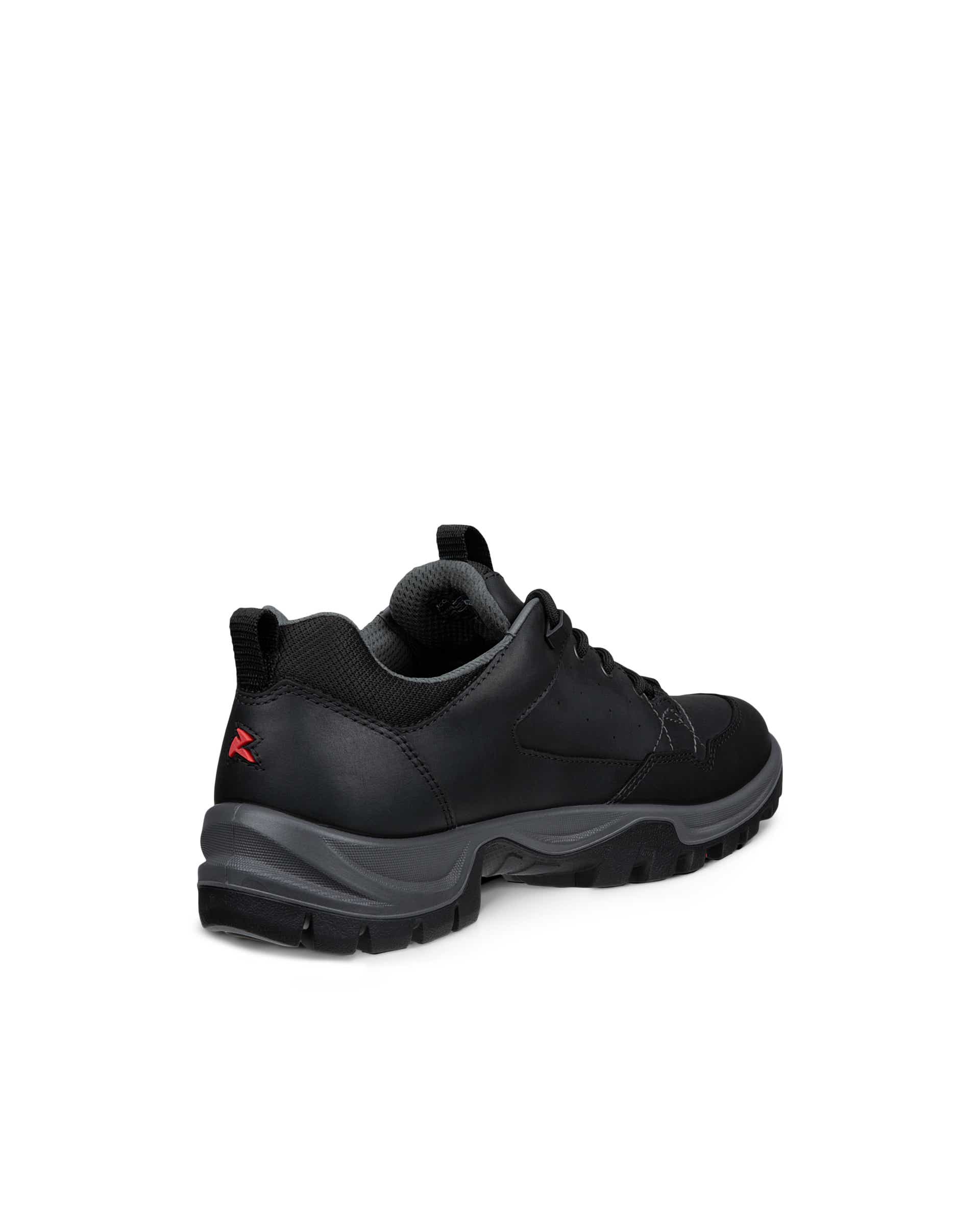 ECCO® RECEPTOR TREKK chaussures de randonnée imperméable en nubuck pour homme - Noir - Back