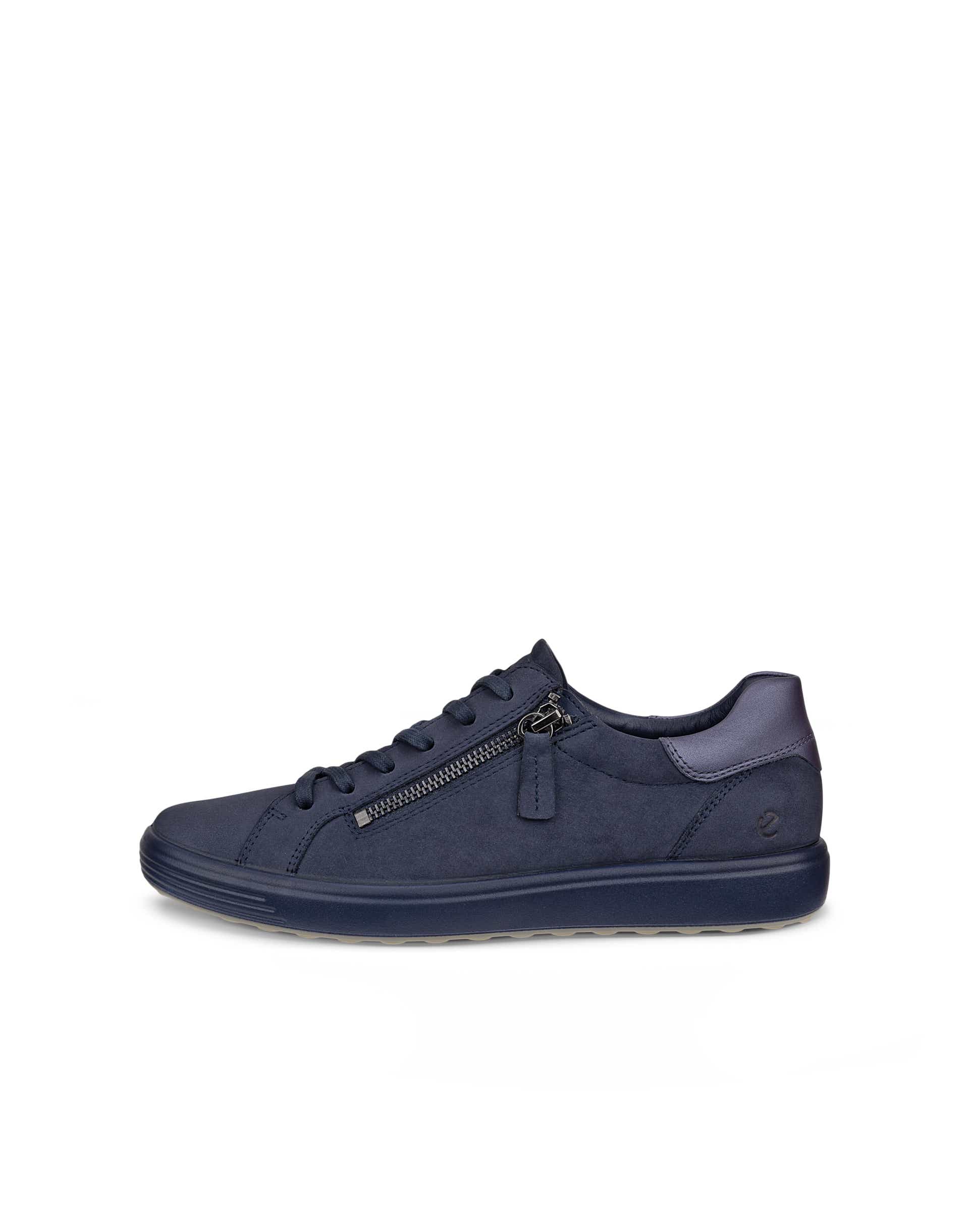 Women's ECCO® SOFT 7 Nubuck Sneaker | Blue Women's ECCO® SOFT 7 Nubuck Sneaker | Blue