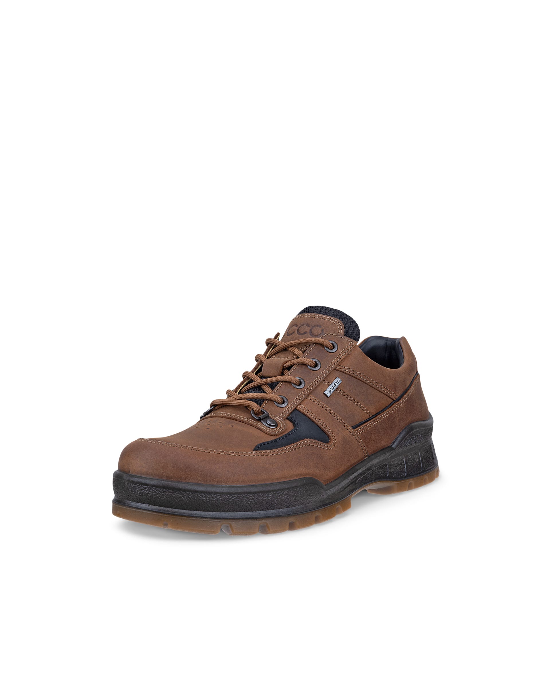 ECCO® TRACK 25 chaussures de plein air en nubuck Gore-Tex pour homme - Brun - Main