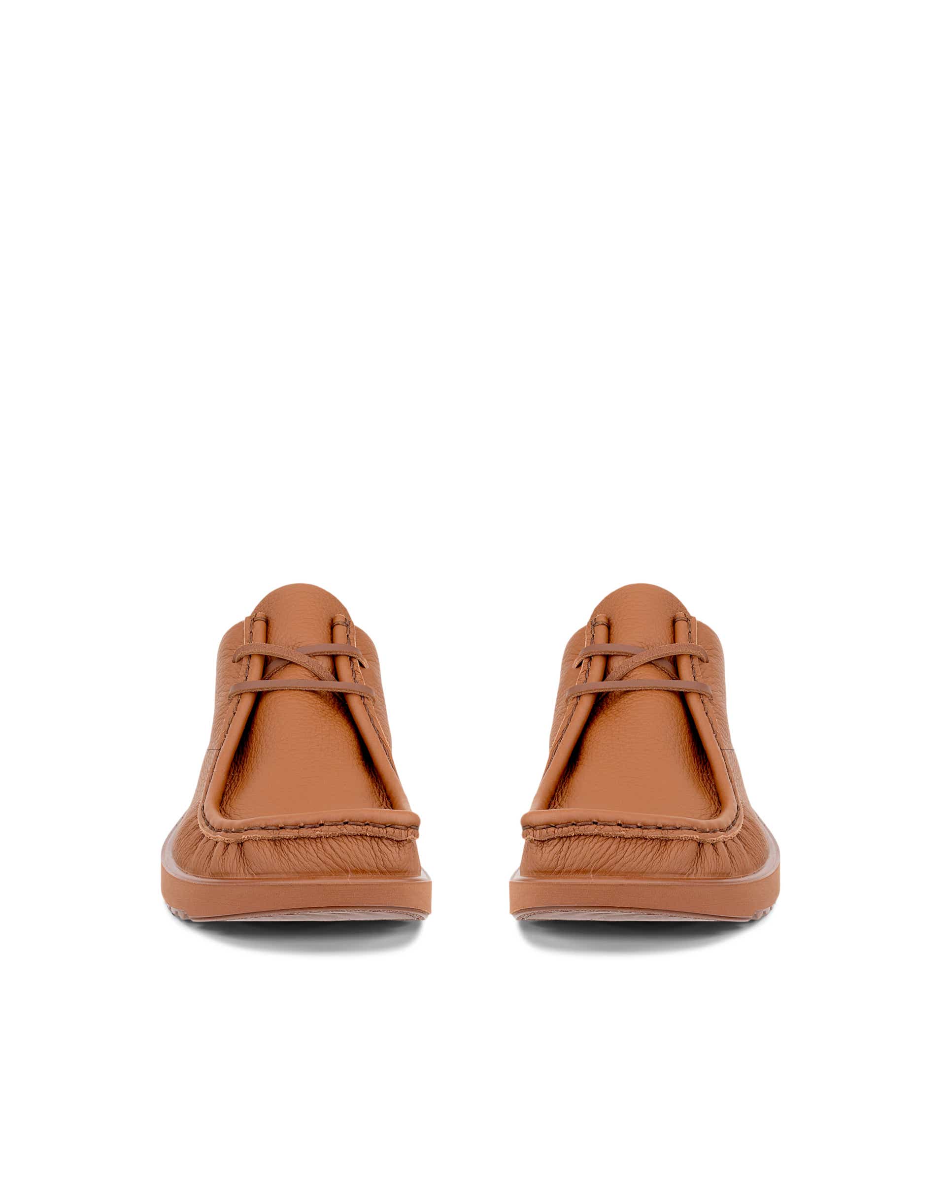 ECCO® JOKE Herren Lederschnürschuh - Braun - Front pair
