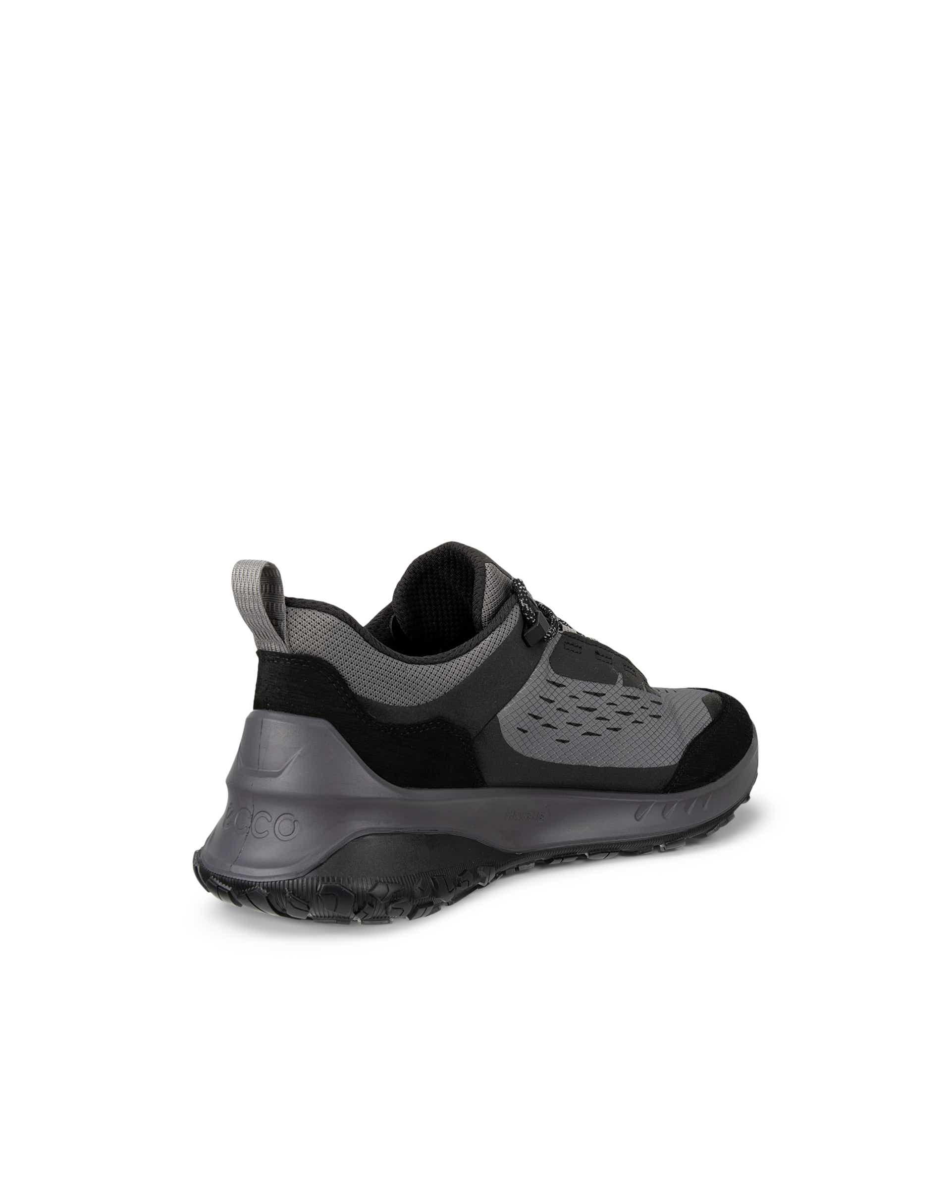 Men's ECCO® ULT-TRN Textile Outdoor Trainer - Grey - Back