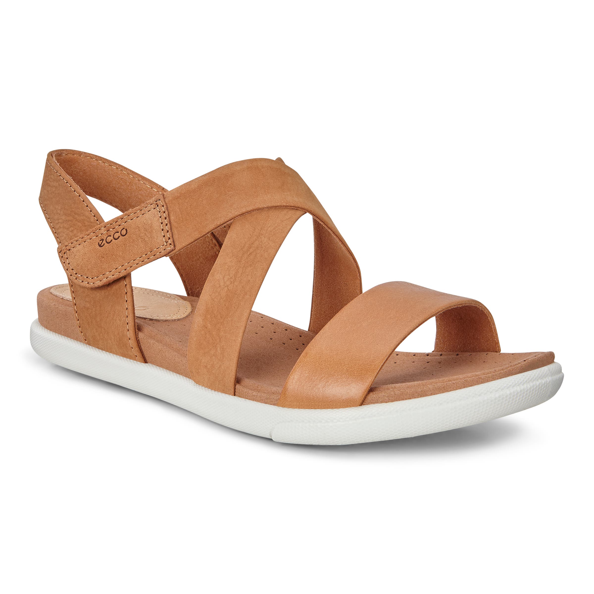 ECCO DAMARA SANDAL Flat Sandal - Brown - Main