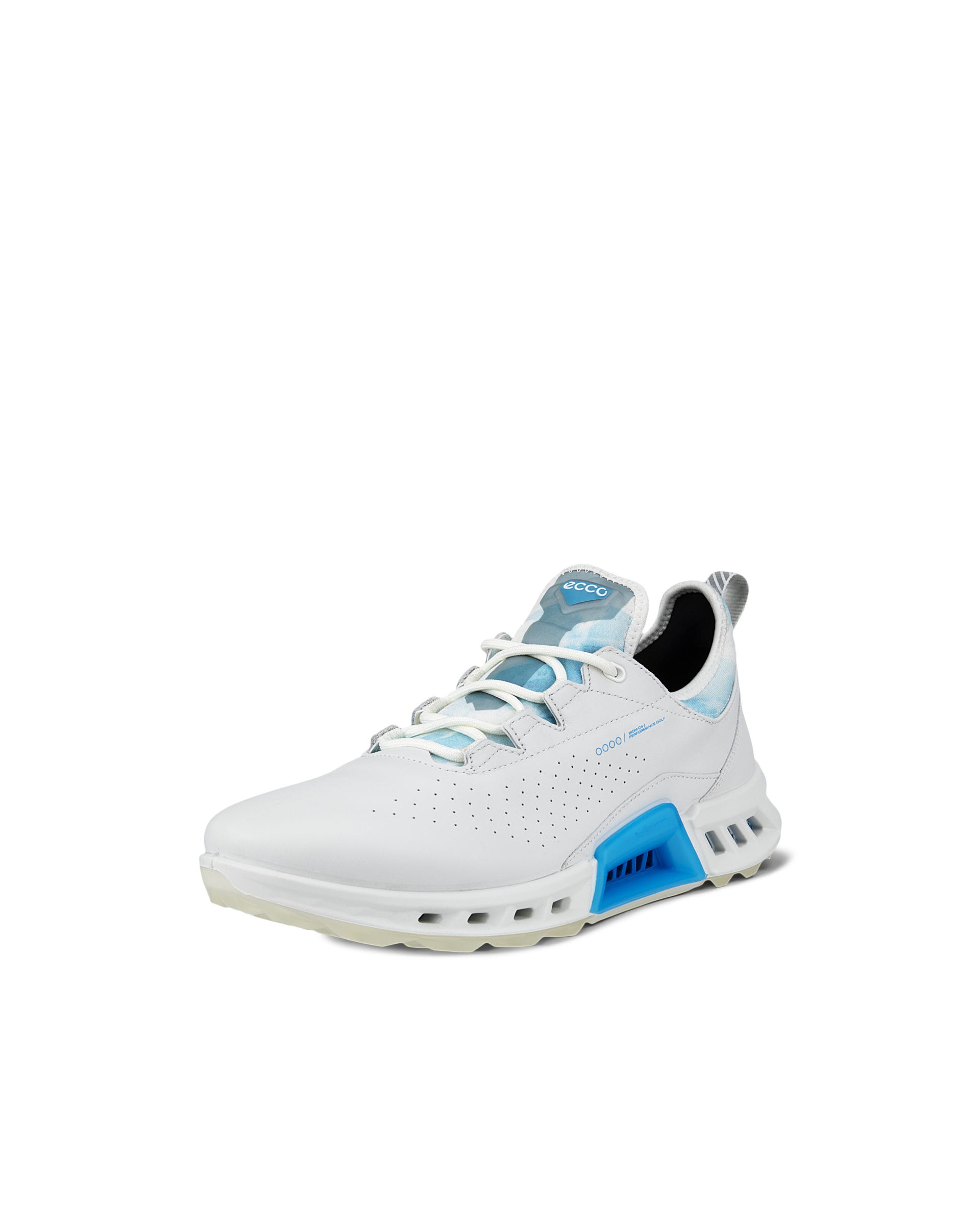 ECCO Golf BIOM C4 メンズ レザーGore-Texゴルフシューズ | ホワイト