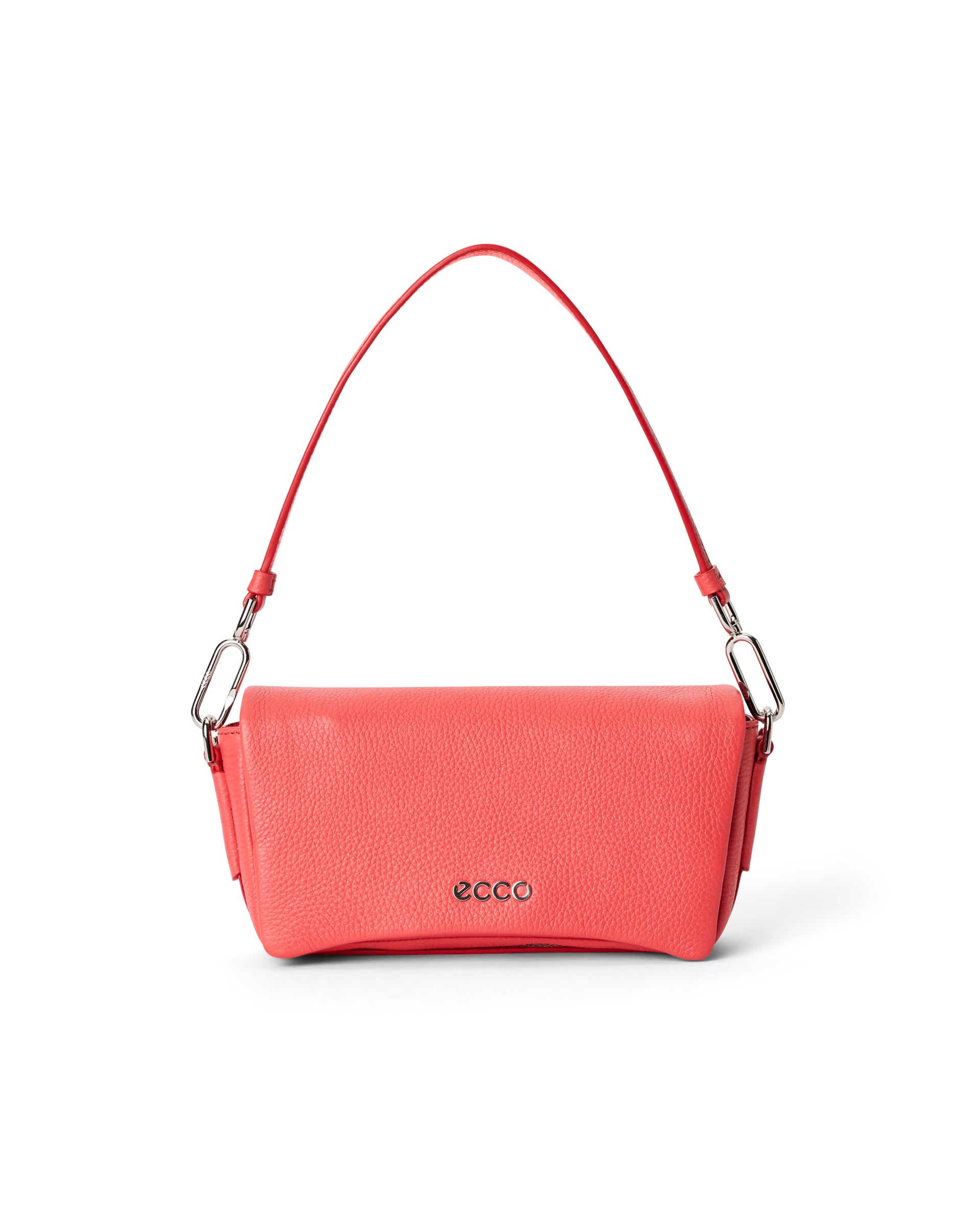 ECCO® PINCH Leather Pinch Crossbody Bag - Red - Main