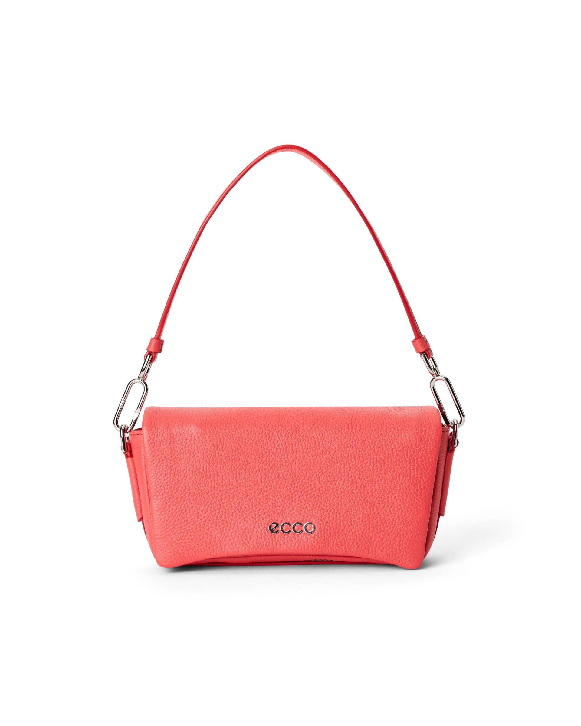 ECCO® Pinch Leather Crossbody Bag - Red - Main