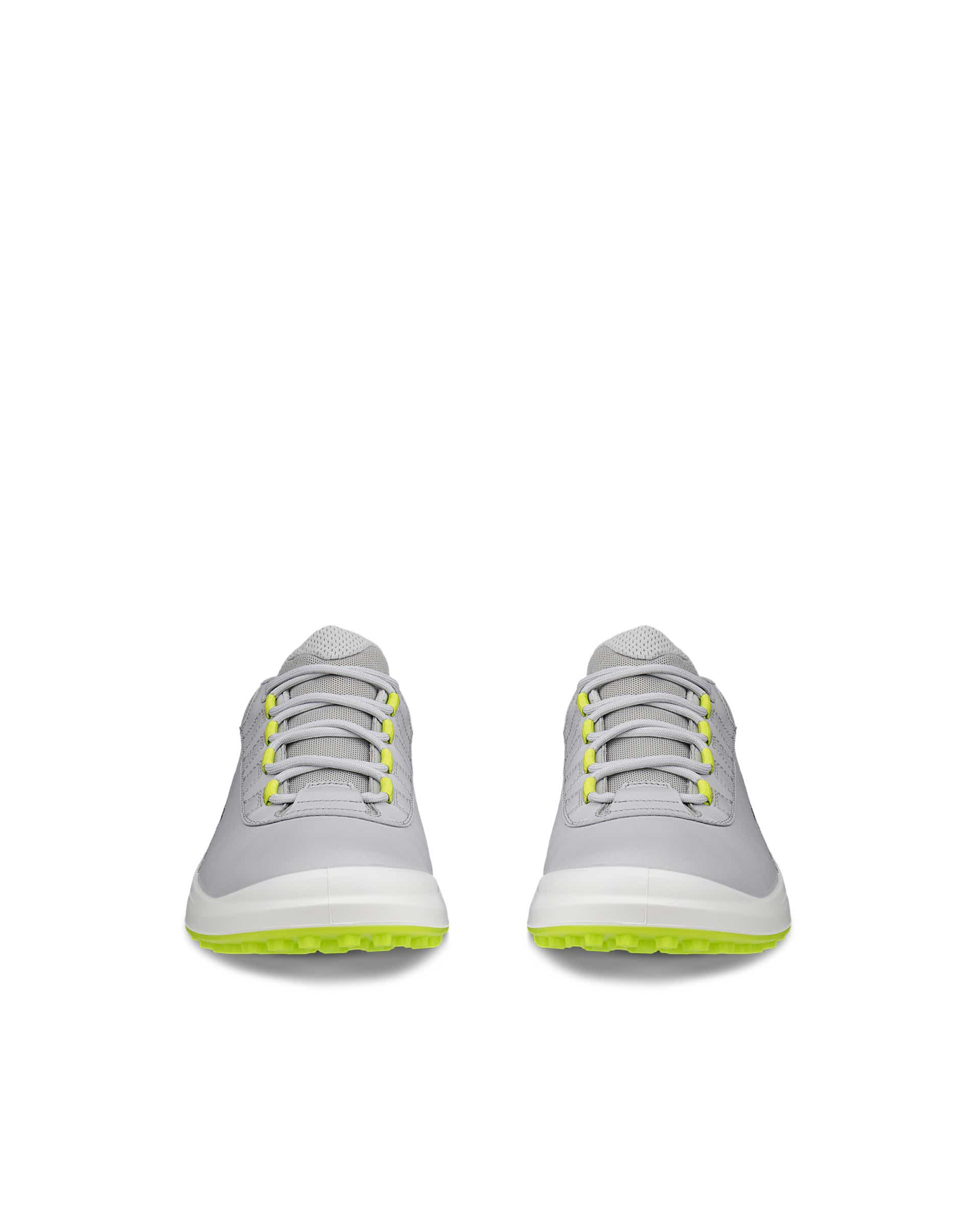 Men's ECCO® GOLF CORE Leather Waterproof Golf Shoe - Gray - Front pair