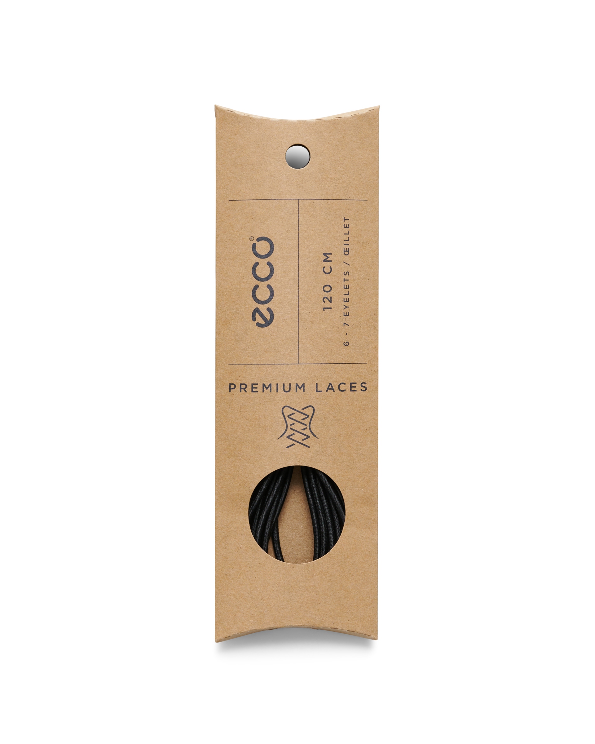 Atacadores ECCO® Fast Lock - Preto - Detail-2