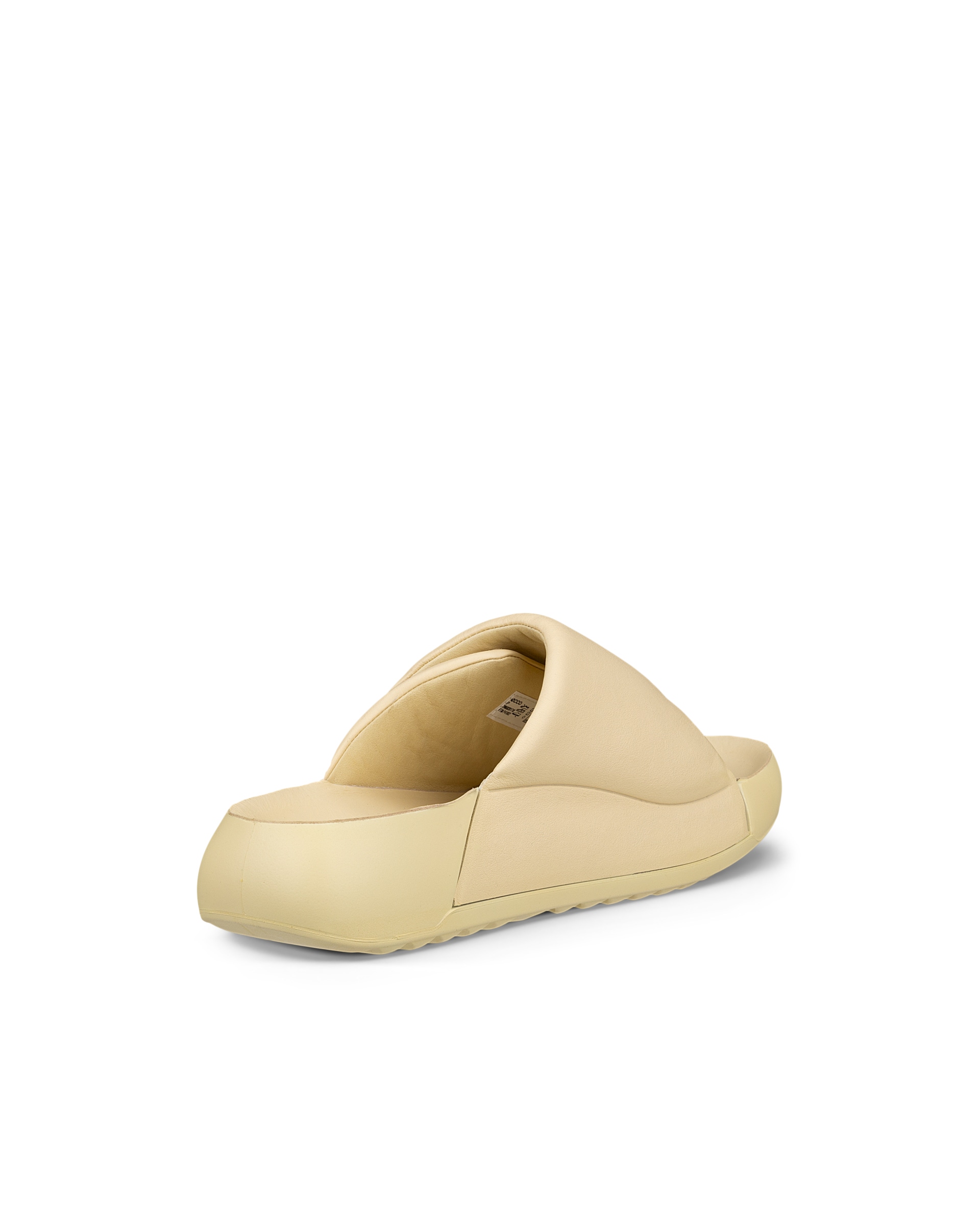 ECCO® Cozmo PF sandale en cuir pour femme - Jaune - Back